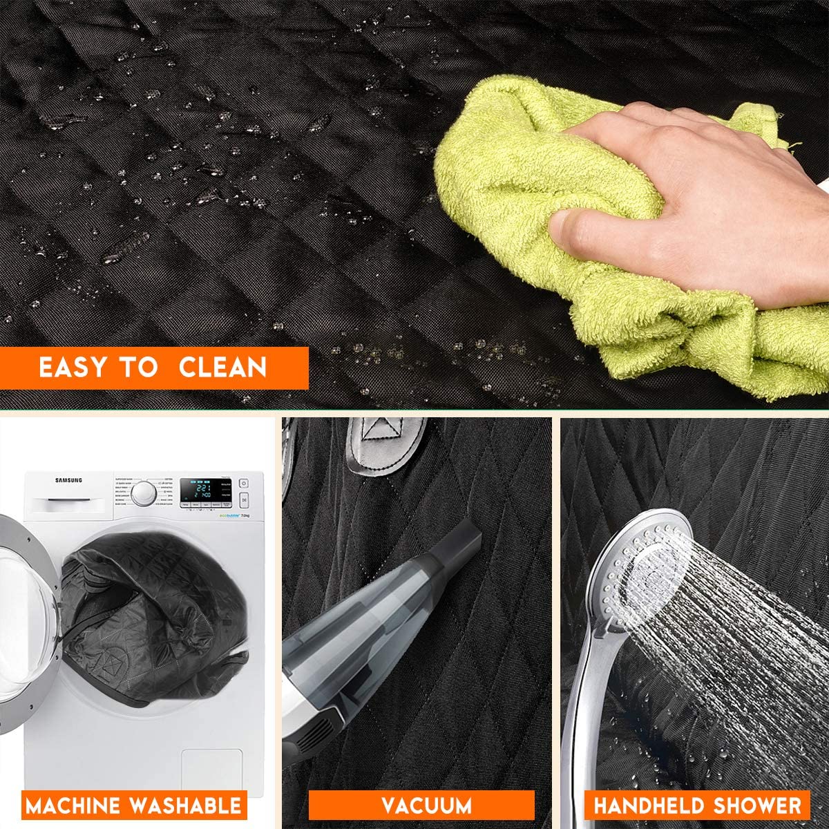 **Waterproof Dog Car Seat Cover - Non-Slip Pet Seat Protector for Cars, Trucks & SUVs | Fits Most Vehicles with Armrest | Durable & Easy to Clean | Perfect for Travel, Road Trips & Daily Commutes**
