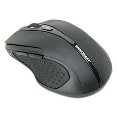 SKILCRAFT Wireless Mouse - Ergonomic USB Optical Mouse for Laptop, PC, Mac - 2.4G Silent Click with 3 Adjustable DPI (800/1200/1600) - Perfect for Office, Home, Gaming & Travel Use