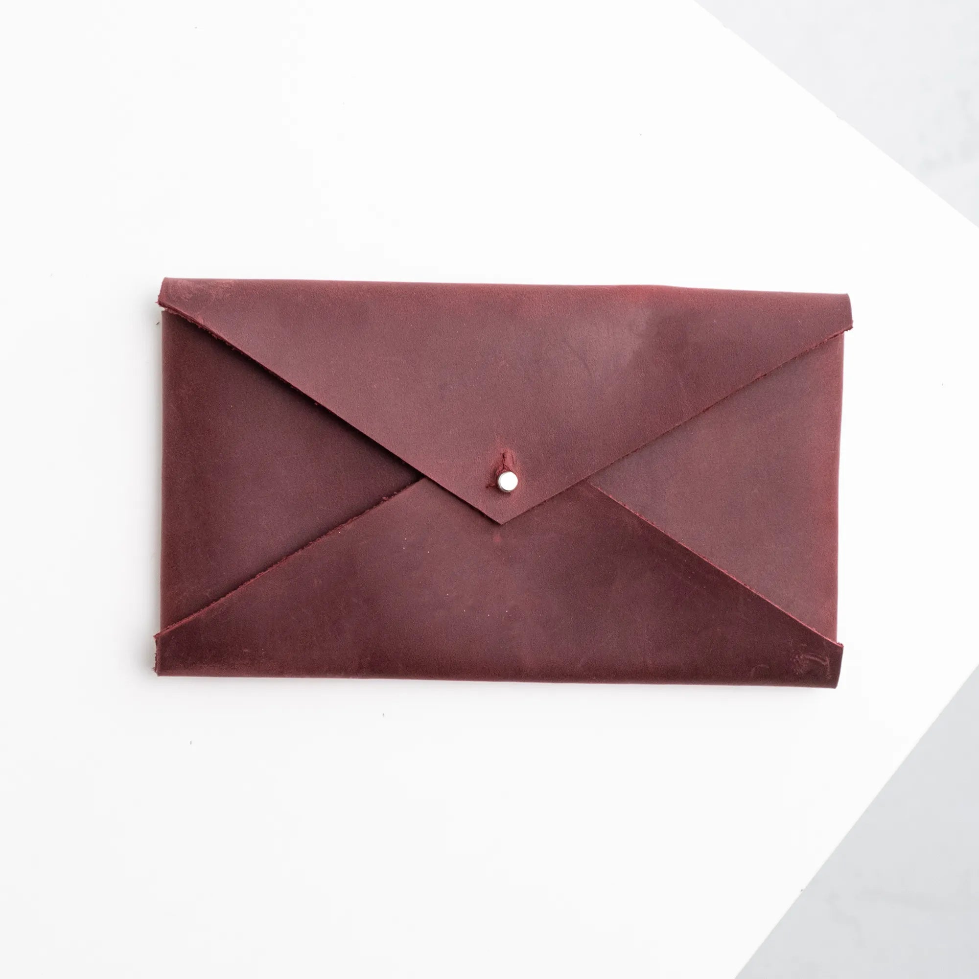 Genuine Leather Money Envelope - Premium RFID Blocking Wallet for Cash, Checks & Gift Cards - Perfect for Travel, Gifts & Secure Storage