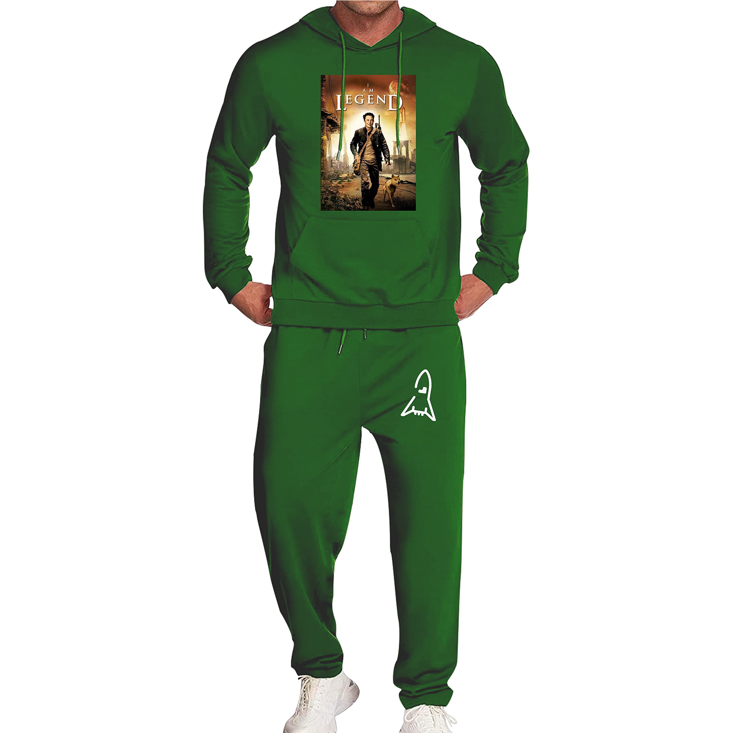Men's Athletic Tracksuit Set - 2 Piece Casual Jogging Suits for Running, Gym & Lounge Wear | Breathable Comfort Workout Outfit for Men
