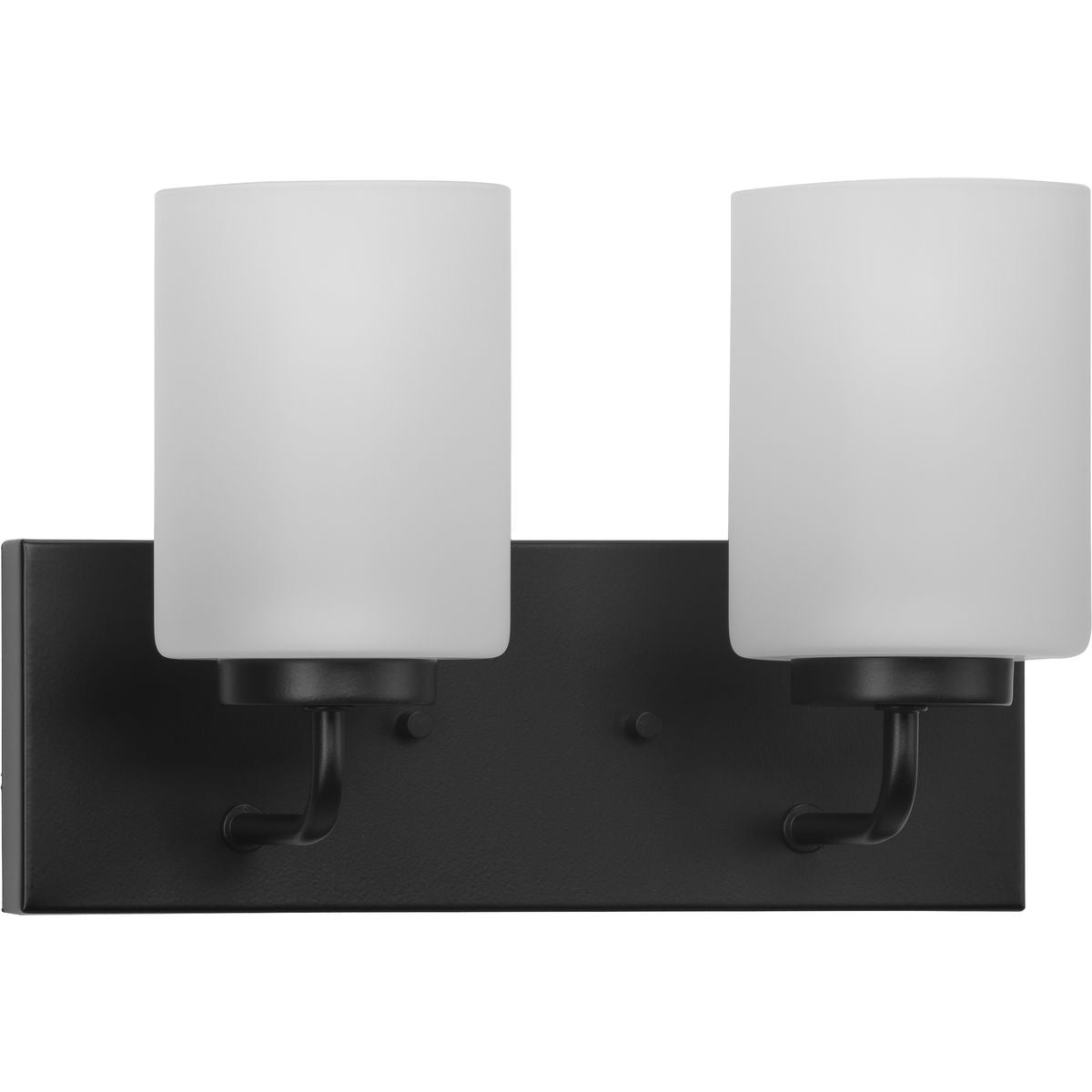 Merry Collection Two-Light Etched Glass Bathroom Vanity Wall Sconce - Perfect for Bathroom, Powder Room, and Dressing Area Lighting