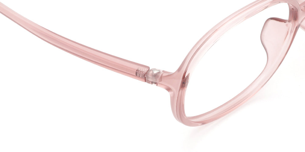 JINS Design Project x Ronan&Erwan Bouroullec SUGATA O 02 Eyeglasses - Lightweight Titanium Frame with Anti-Reflective Lenses for Work, Reading & Everyday Wear