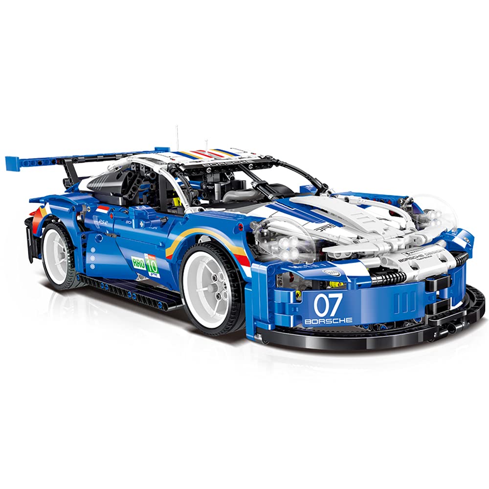 1:12 Scale Racing Car Model Kit - 1620 Piece Brick Construction Toy for Adults | Technique Building Blocks & Engineering Toy | Collectible DIY Car Model for Display & Gifts | Perfect for Hobbyists, Car Enthusiasts & STEM Learning