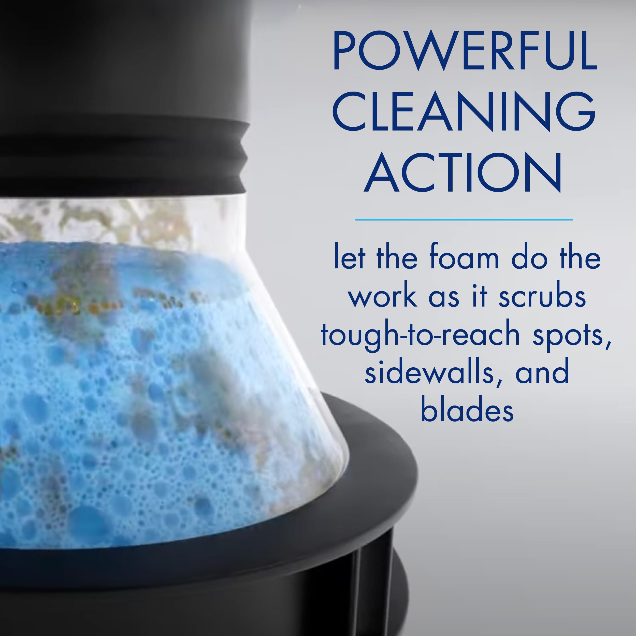 Glisten Garbage Disposal Foaming Cleaner - Lemon Scent, 6 Pack (24 Uses) | Deep Cleans & Deodorizes Kitchen Sink Drain | Safe for Septic Systems & All Garbage Disposals