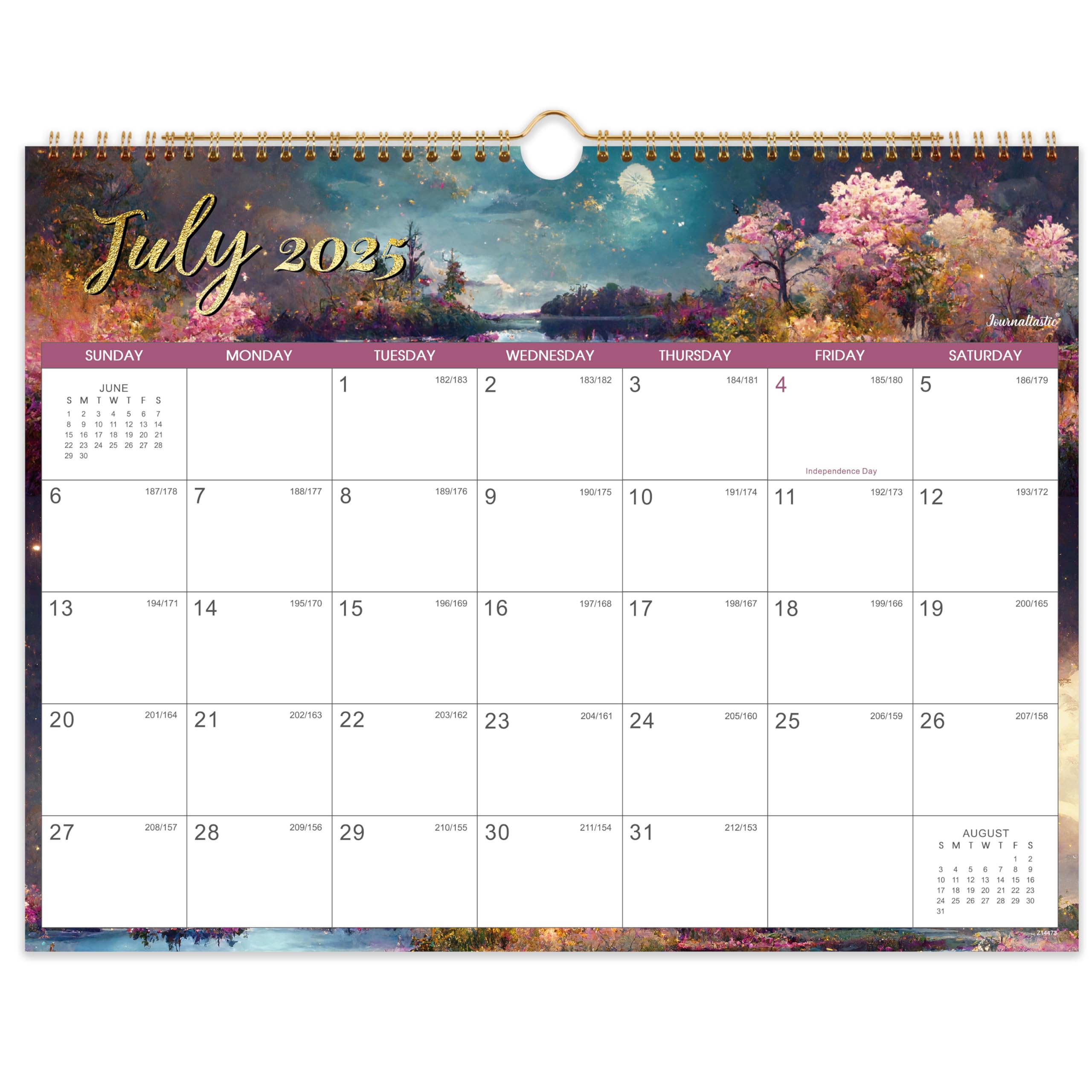 2025-2026 Wall Calendar | 18 Months (July 2025 - December 2026) | 15