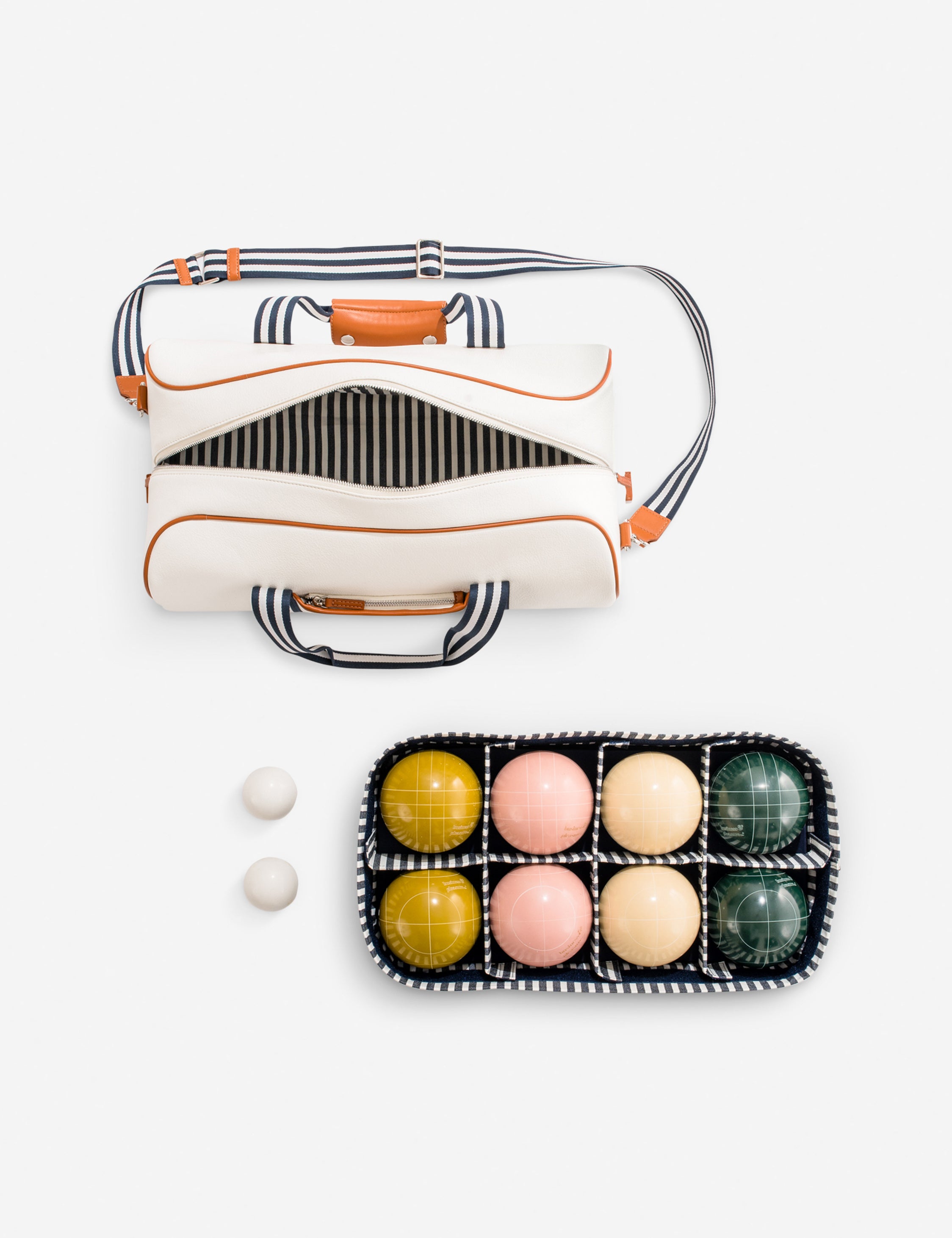 Premium Bocce Ball Set for Outdoor Games - 90mm Regulation Size with Carrying Case - Perfect for Backyard, Beach, and Picnic Fun by Business & Pleasure Co.
