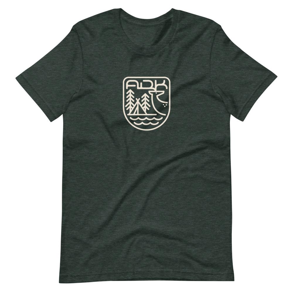 Backwoods Short Sleeve T-Shirt - Comfortable Casual Men's Tee for Outdoor Adventures & Everyday Wear