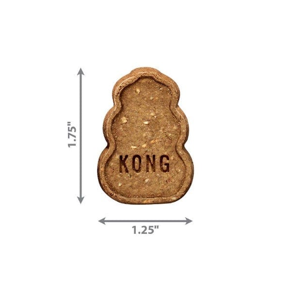 KONG Peanut Butter Dog Treats - All-Natural Chew Toys for Dogs, Puppies & Training Rewards - Perfect for Playtime, Enrichment & Positive Reinforcement