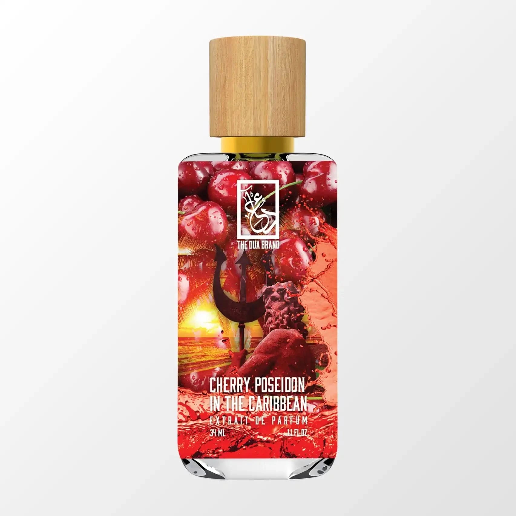 Cherry Poseidon Caribbean-Inspired Perfume for Women - Exotic Tropical Scent, Long-Lasting Fragrance | Perfect for Summer Vacations, Beach Getaways & Date Nights