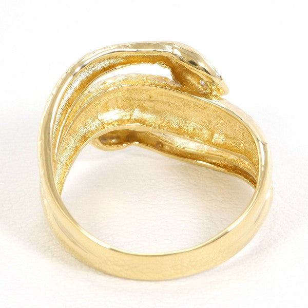 18K Yellow Gold Diamond Ring for Women - Elegant Solitaire Engagement & Wedding Band - Perfect Gift for Anniversaries, Proposals & Special Occasions