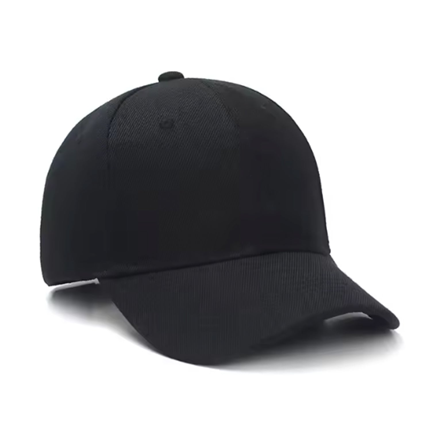FLOOF Unisex Everyday Baseball Cap - Black Adjustable Dad Hat for Men & Women | Perfect for Outdoor Activities, Sports, and Casual Wear