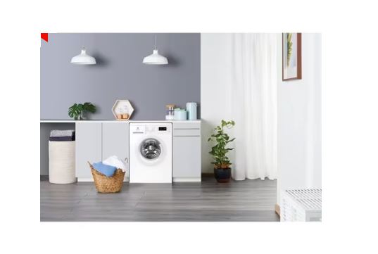 Electrolux EWF8025DGWA 8kg Front Load Washing Machine - Energy Efficient, Quiet Operation for Apartments & Small Homes
