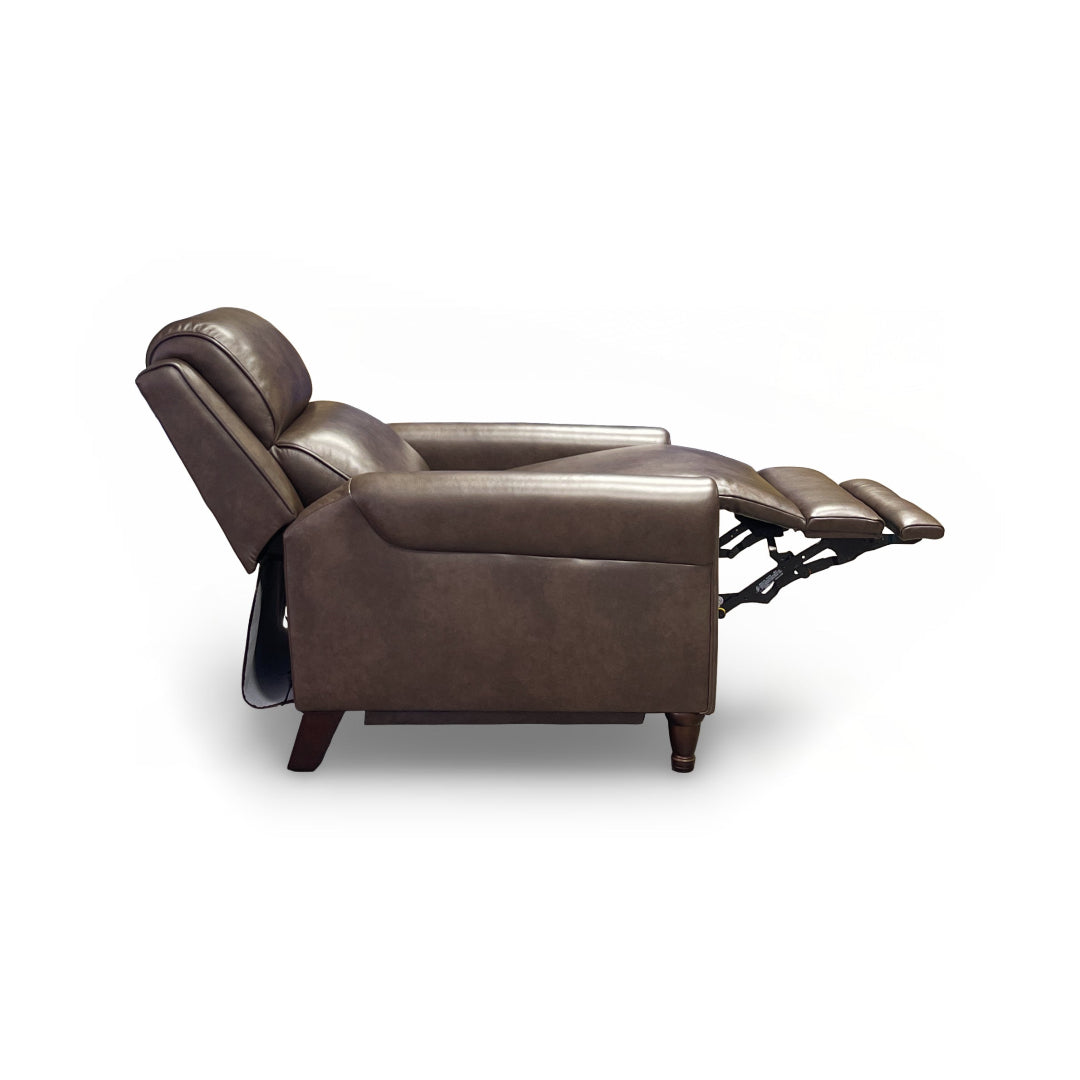 Premium Preston Leather Power Lift Recliner Chair with High Leg Design - Perfect for Elderly, Living Room, Home Theater & Relaxation