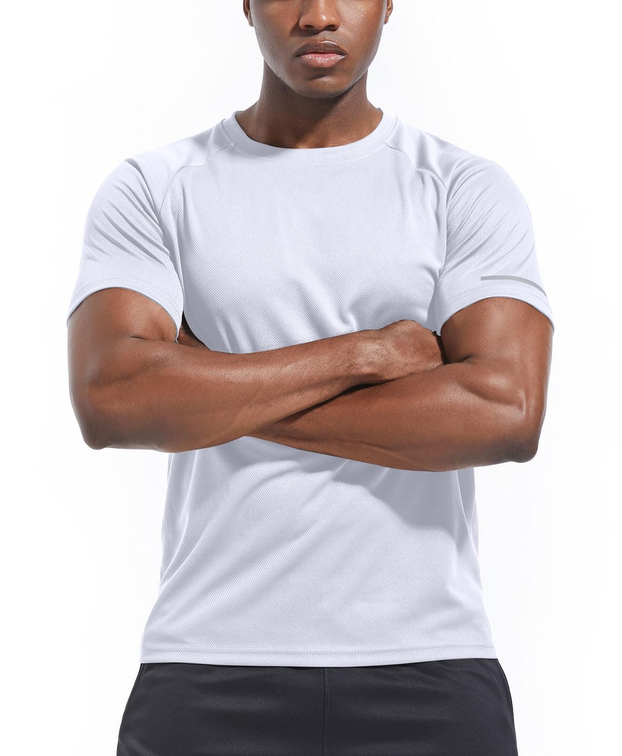Men's Dry Fit Moisture Wicking Workout T-Shirts - 1 or 3 Pack Breathable Running Shirts for Gym & Sports | Perfect for Jogging, Training & Active Lifestyle