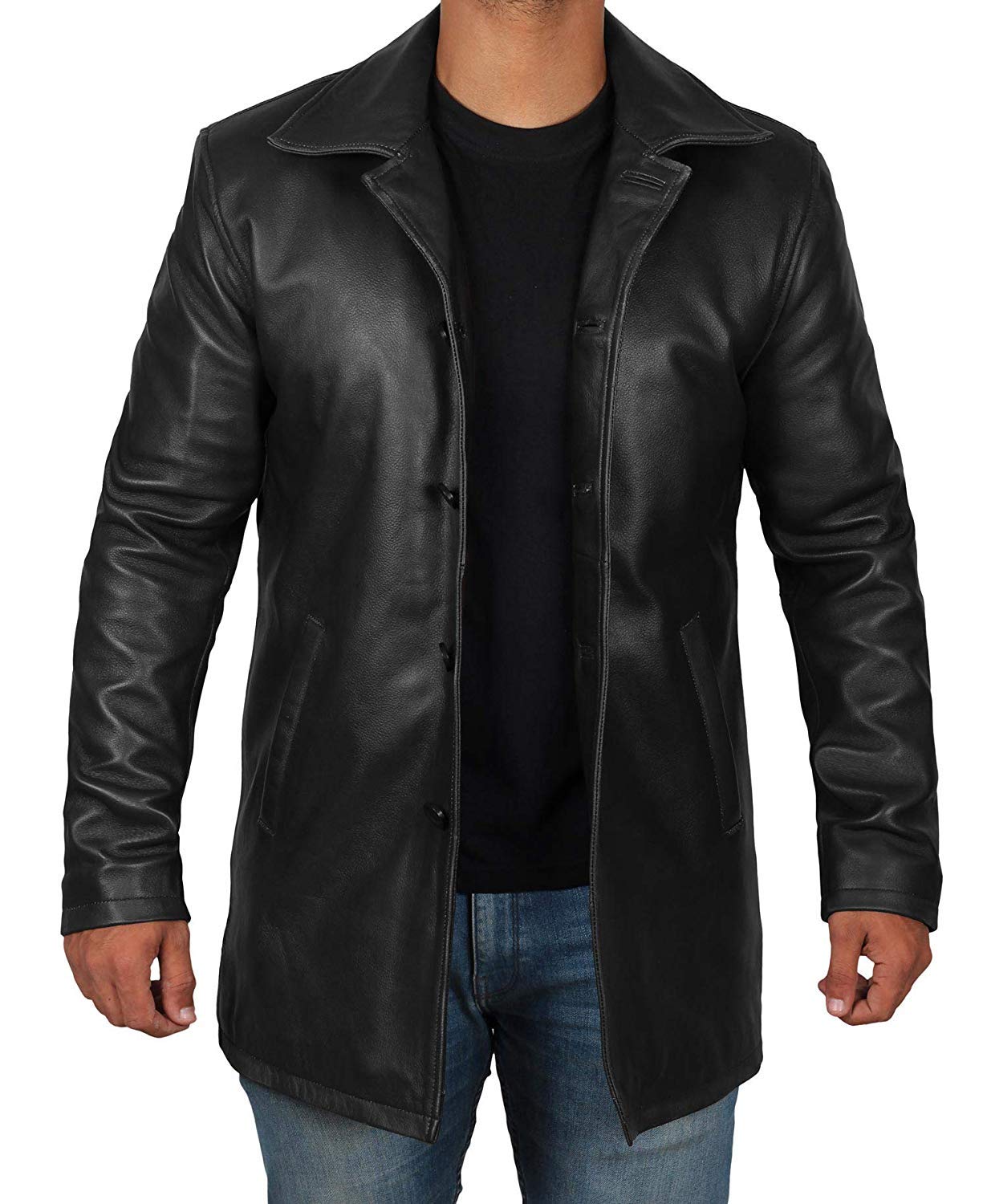 Men's Brown Distressed Leather Jacket - Vintage Style Genuine Leather Motorcycle Biker Jacket for Men | Perfect for Casual Wear, Motorcycle Riding & Outdoor Adventures