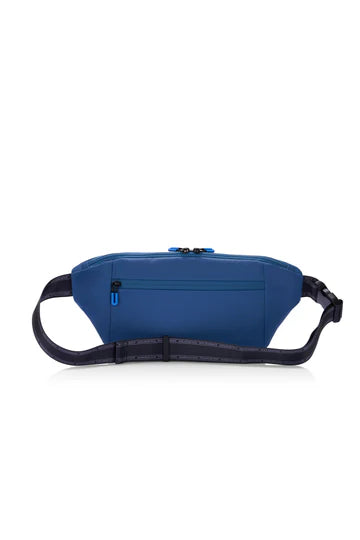 American Tourister Eris Cross Body Waist Bag Vintage Blue - Stylish Hands-Free Travel & Everyday Carry for Men & Women