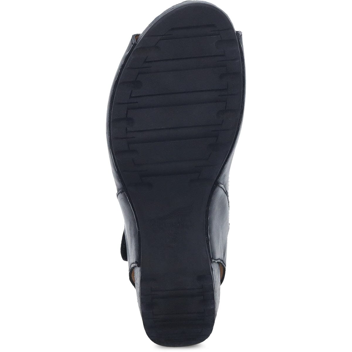 DANSKO TIANA Black Burnished Leather Clogs - Women's Comfort Shoes for Work & Nursing (Final Sale) | Perfect for Healthcare Professionals, Teachers & All-Day Wear