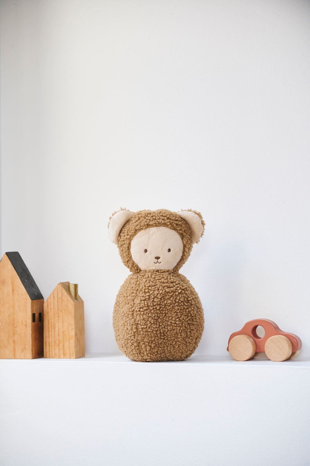 Roly Poly Jer Bear Set - Adorable Tumbling Toy for Kids & Collectors - Perfect for Playtime, Nursery Decor, and Gift Giving