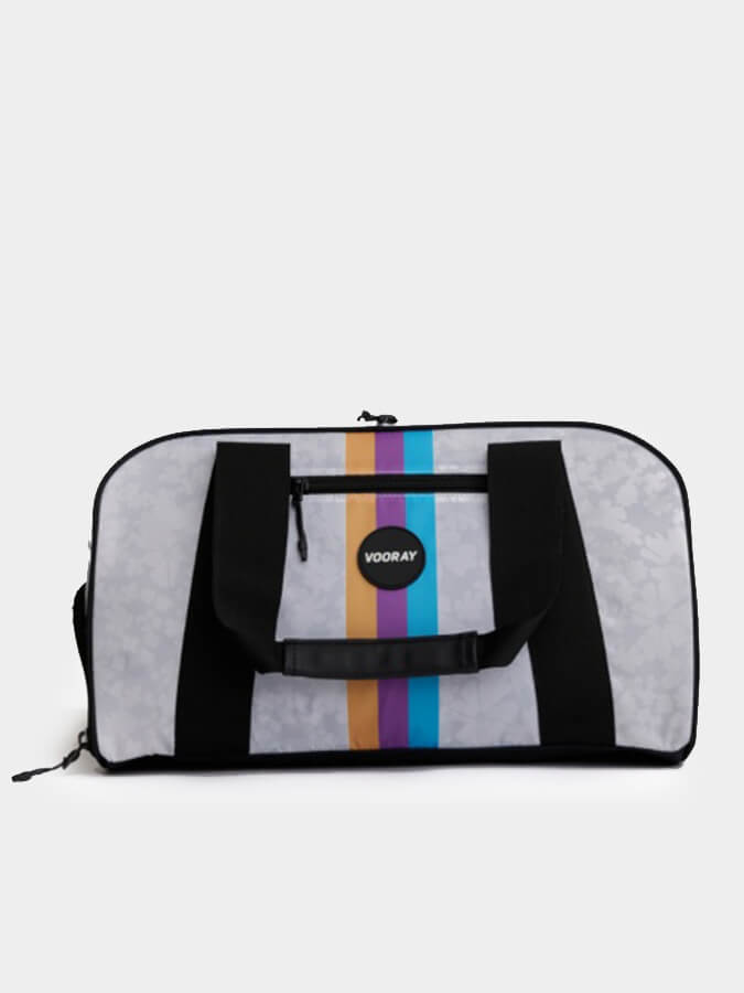 Vooray Burner Gym Duffel Bag - Water-Resistant Sports Duffel with Shoe Compartment & Wet Pocket - Perfect for Gym, Travel & Workout Essentials