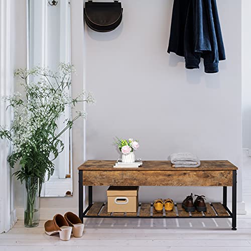 A Tale of Clutter and Charm: The Mid-Century Modern Shoe Storage Bench