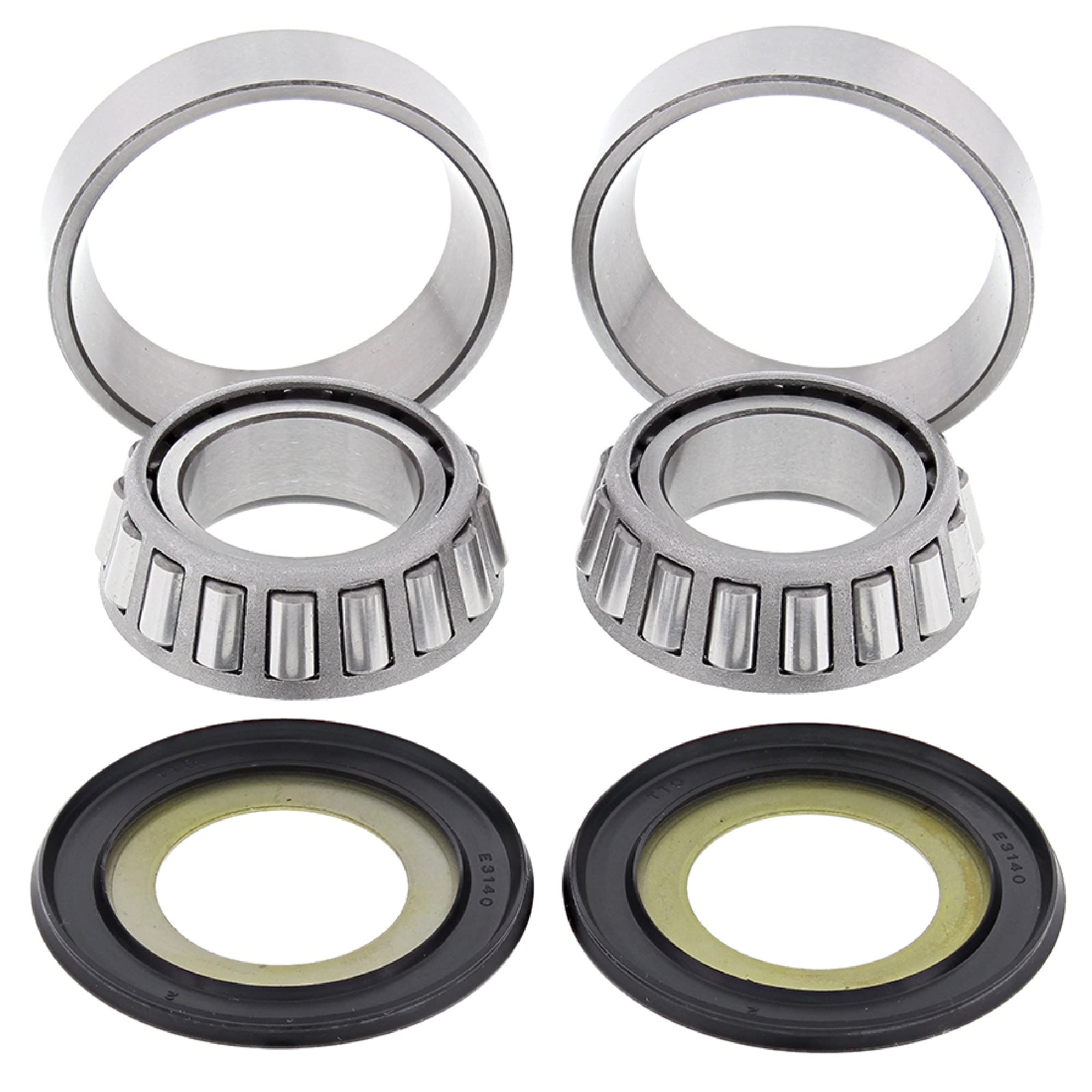 All Balls Racing 22-1062 Steering Bearing Kit - Compatible with Ducati Motorcycles - High Performance Replacement for Smooth Steering - Perfect for Off-Road & Street Riding