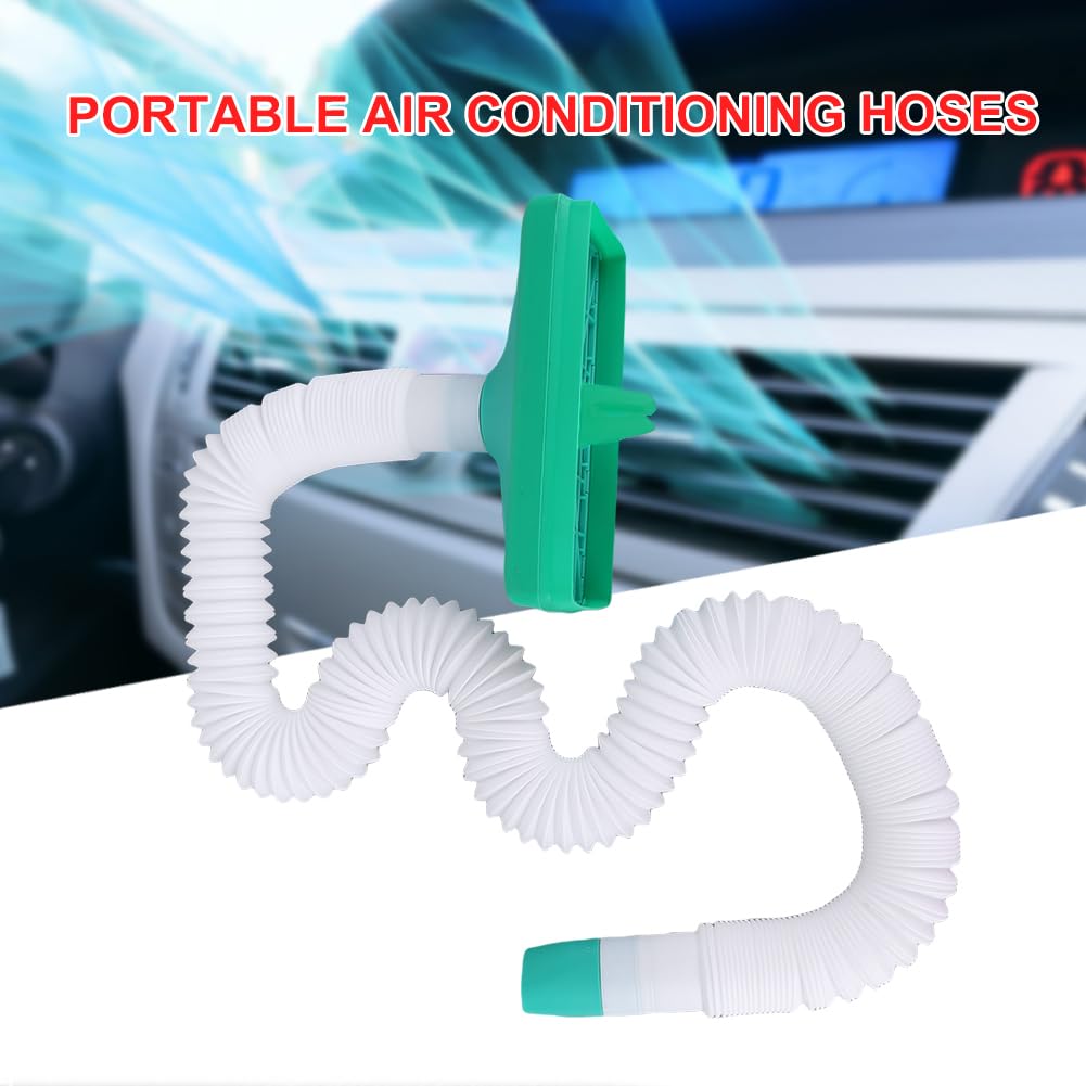 Men's Jewel Cooler - Car AC Vent Extender for Cooling & Warming, Easy-to-Use Air Vent Hose for Comfort While Driving (White) | Perfect for Long Road Trips & Summer Commutes