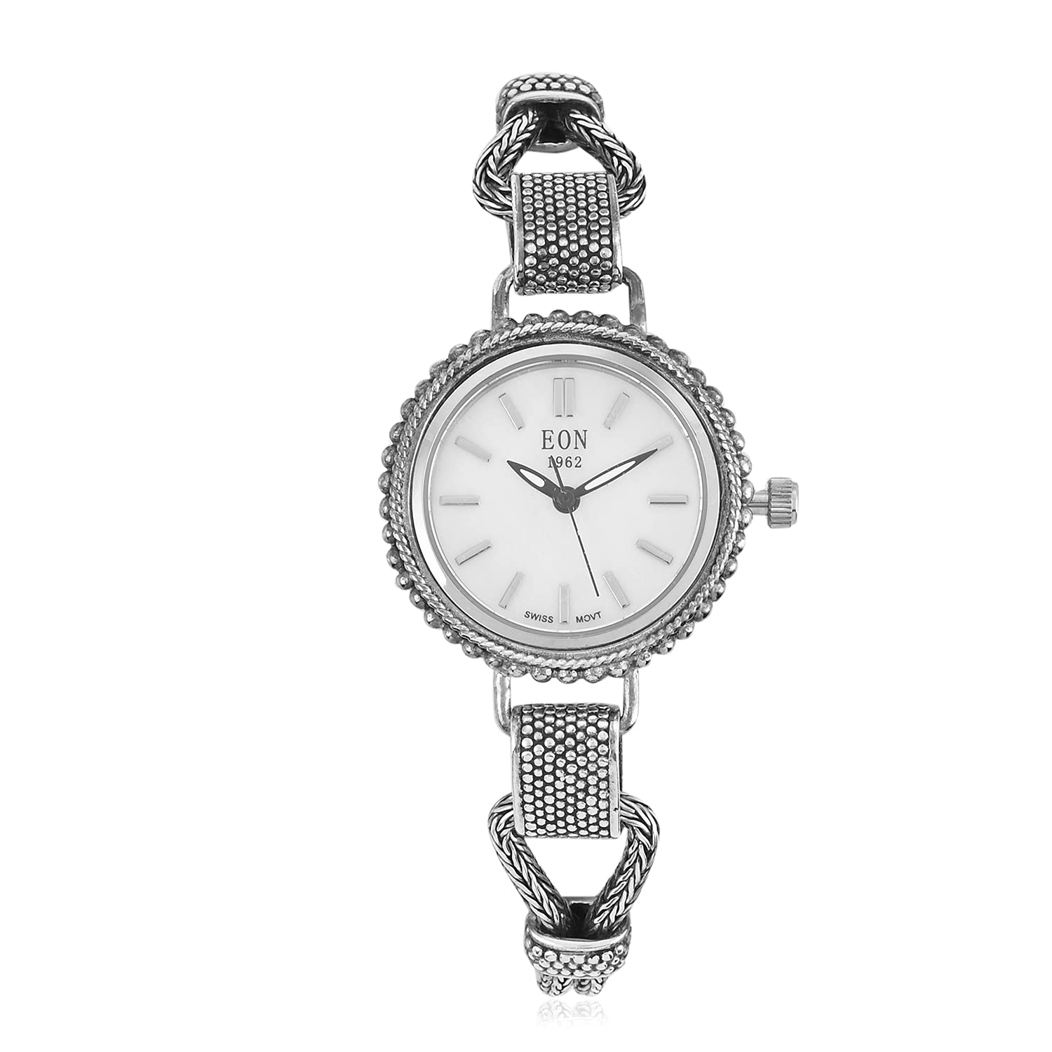 Shop LC Bali Legacy EON 1962 Sterling Silver Water Bracelet for Women - 24.90g Elegant Watch | Perfect for Gifts, Weddings & Special Occasions