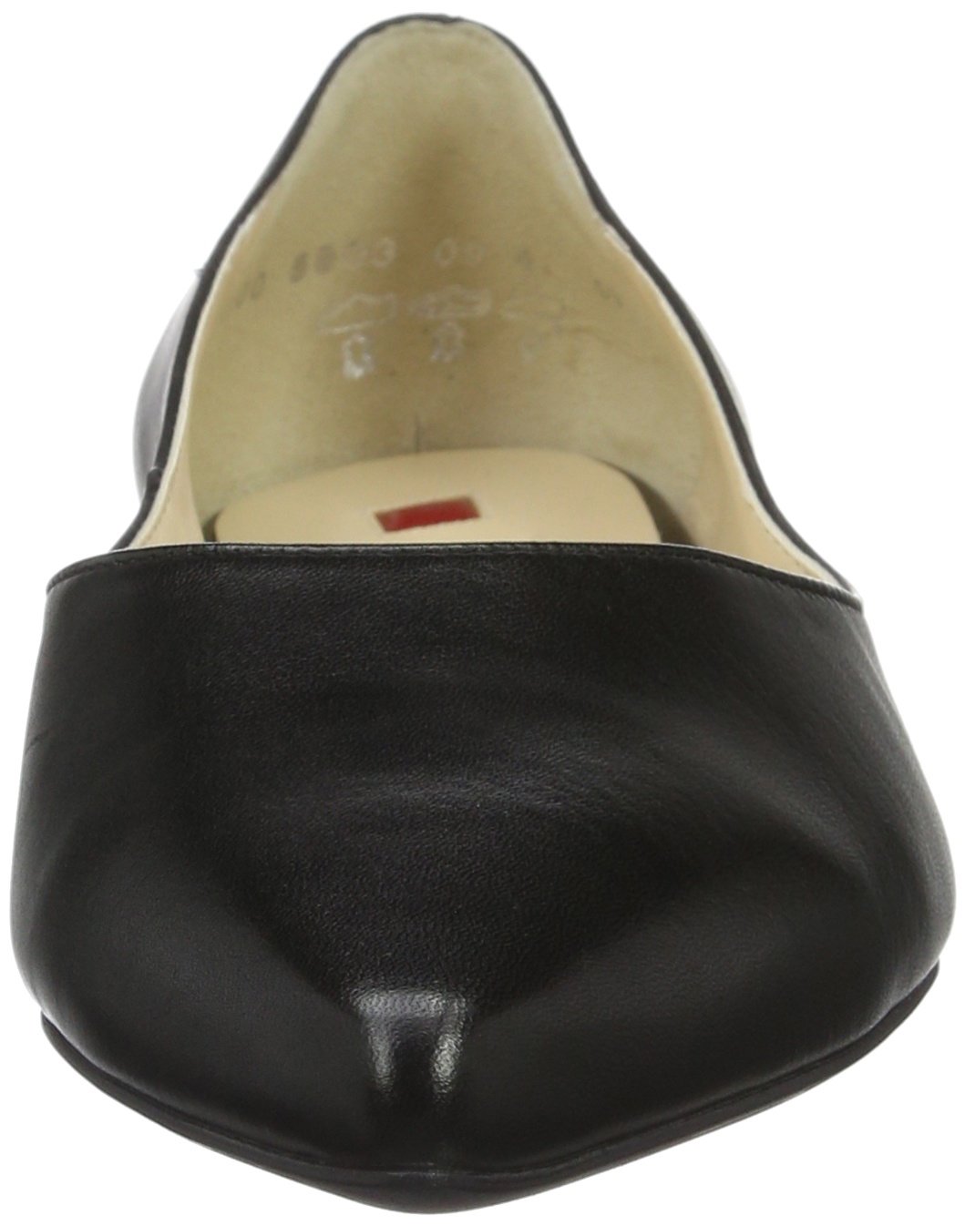 Högl Women's Black Ballet Flats - Comfortable & Stylish Shoes for Work, Casual Wear & Travel (Schwarz0100)
