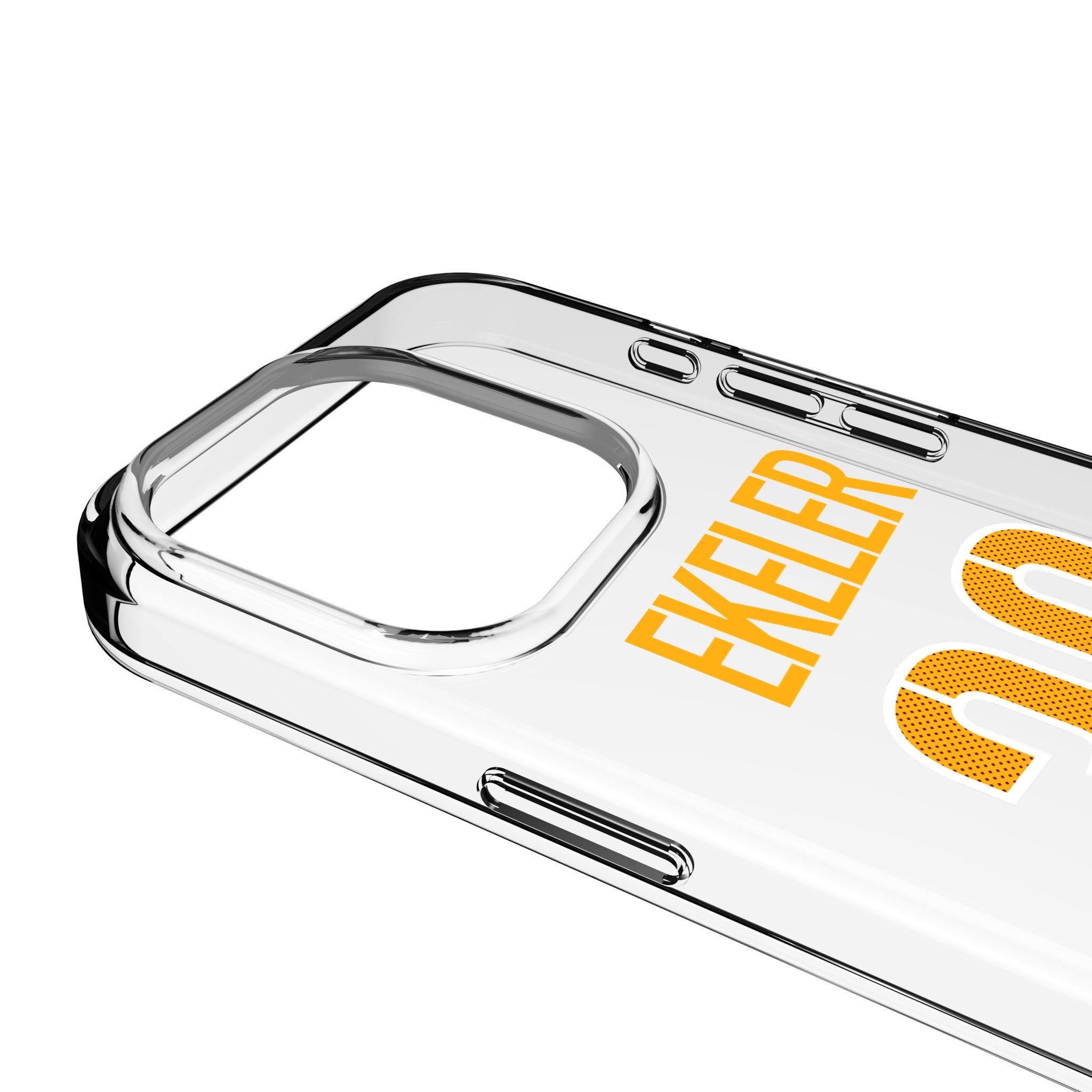 Austin Ekeler Washington Commanders 30 Game Tactical Clear Phone Case for iPhone 14/13/12/11 Pro Max - Durable Protective Cover for Football Fans & NFL Enthusiasts - Perfect for Game Day & Everyday Use