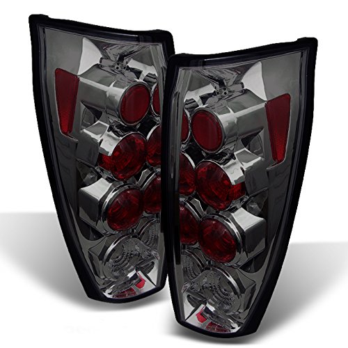 AKKON Smoke Tail Lights for 2002-2006 Chevolet Avalanche GMT800 Pickup - Rear LED Tail Lamps Housing Replacement - Perfect for Night Driving & Custom Car Upgrades