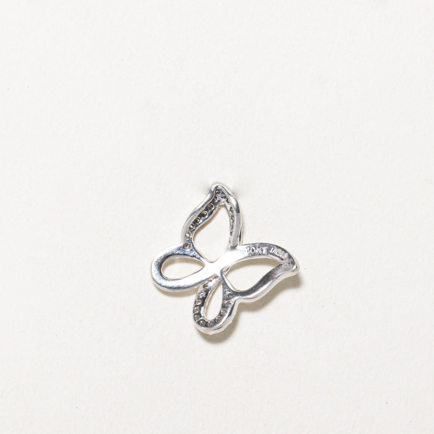 Michael Hill Diamond Butterfly Pendant Necklace | 0.10ctw Genuine Diamond Jewelry Gift for Women | Perfect for Anniversary, Birthday & Valentine's Day