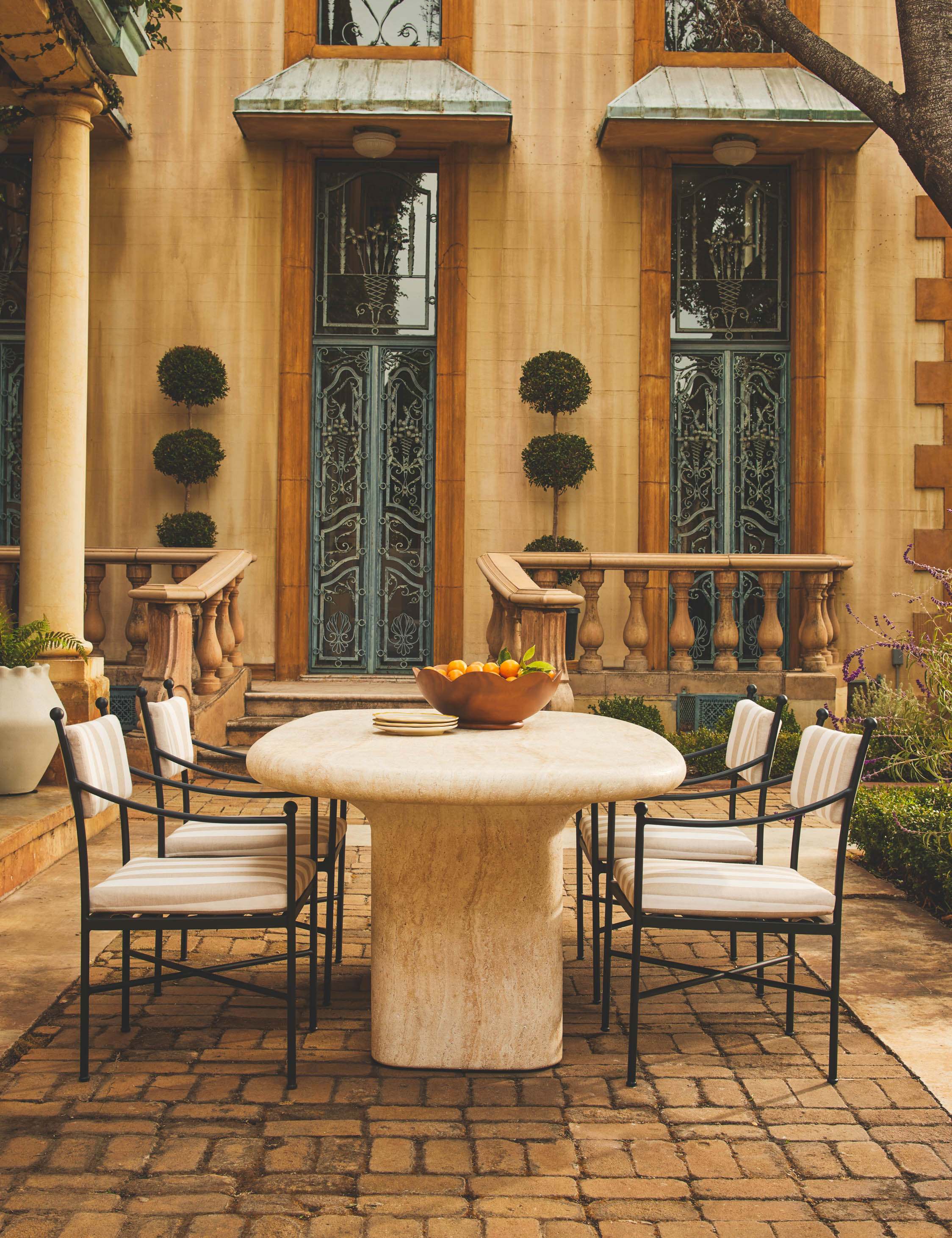 Premium Artesia Indoor/Outdoor Dining Table - Weather-Resistant & Durable for Patio, Garden, or Backyard - Perfect for Outdoor Entertaining & Family Gatherings