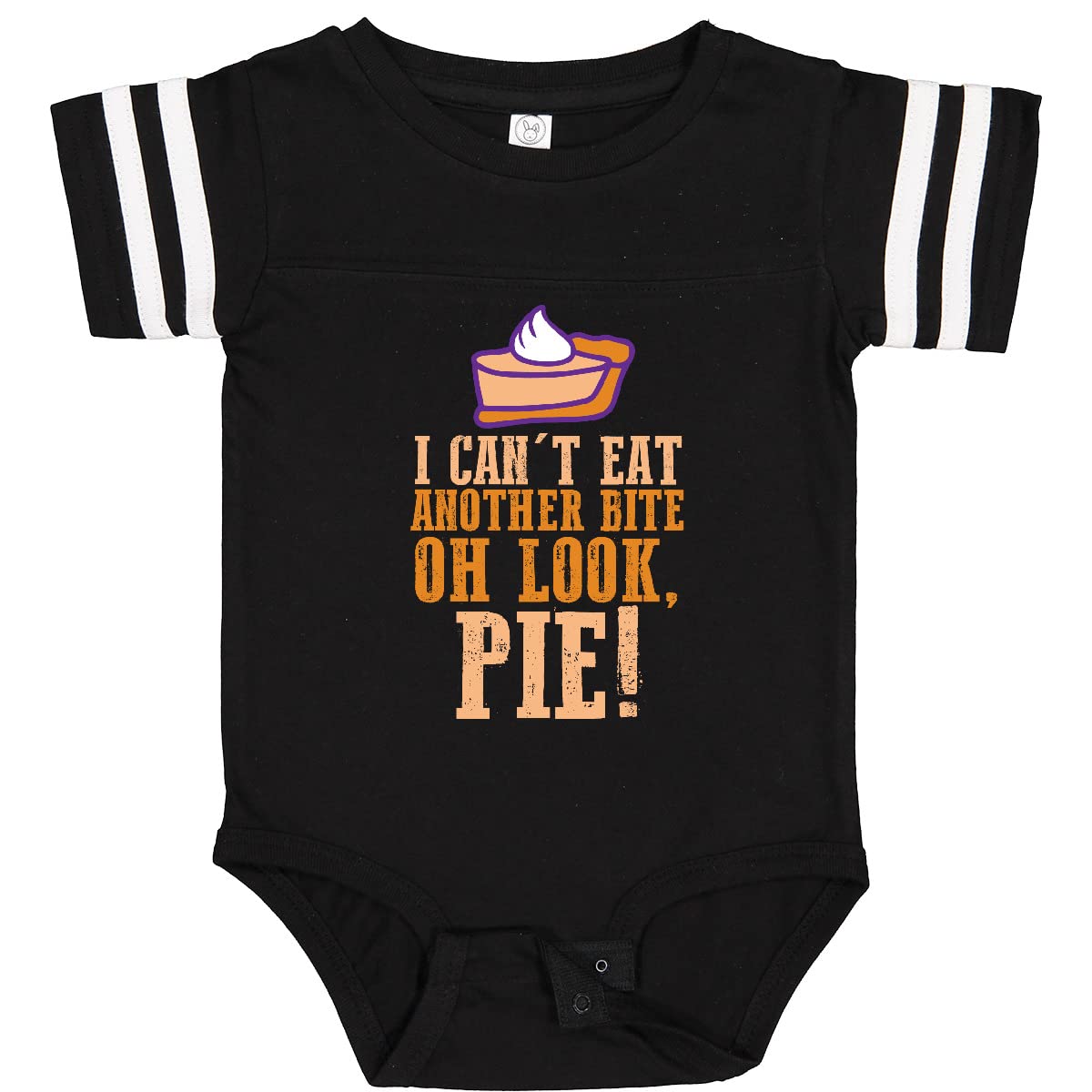 Inktastic Thanksgiving Pumpkin Pie Joke Baby Bodysuit - Cute Holiday Outfit for Infants & Toddlers - Perfect for Family Gatherings & Photo Shoots