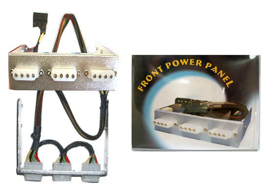 Case Bay 4-Pin Molex Extension Cable for 3.5