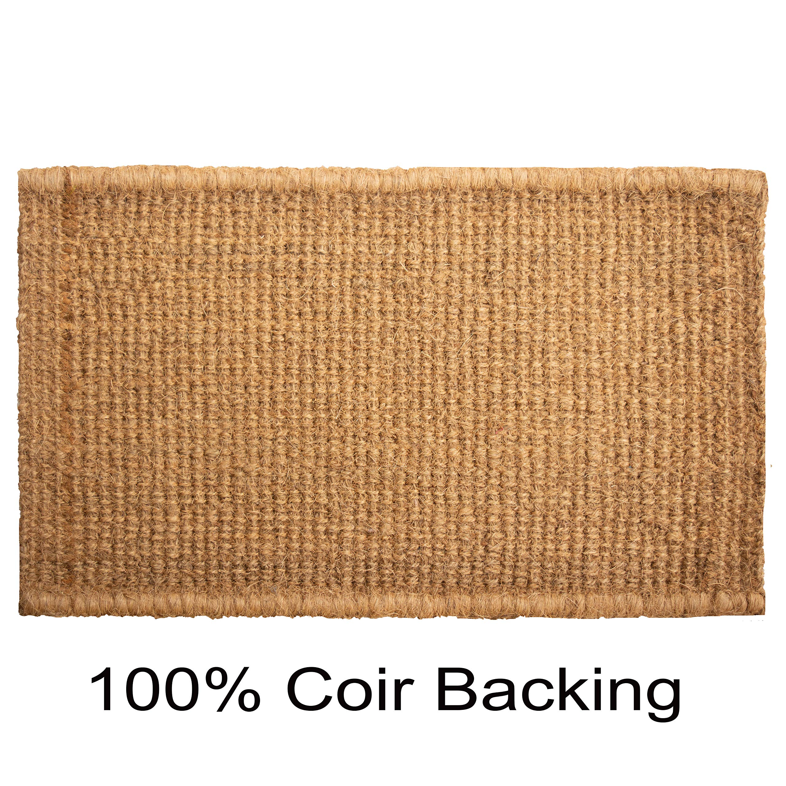 Premium Calloway Mills Garbo Monogram Doormat - Extra Thick 3'x6'x1.5