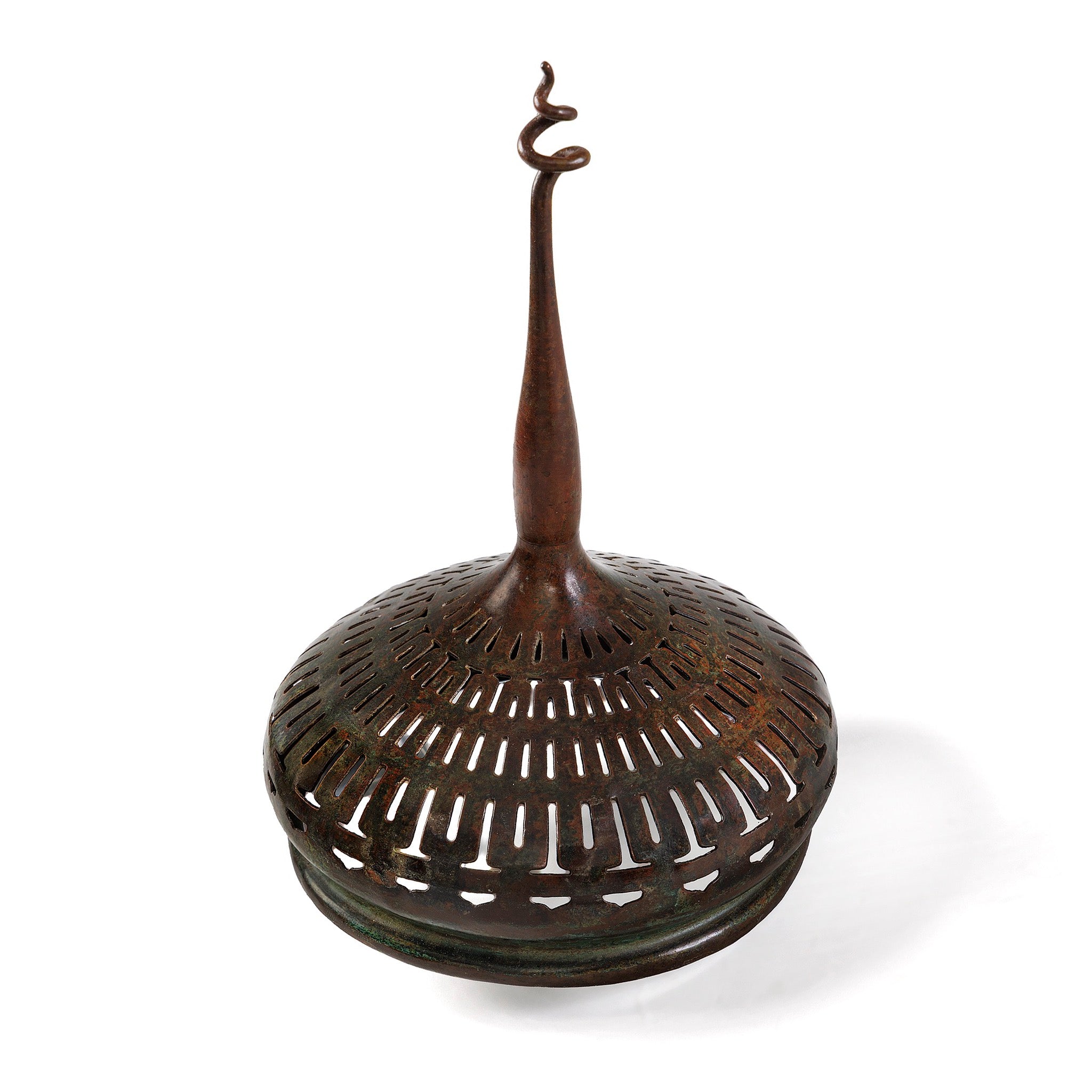 Tiffany Studios New York Oriental Poppy Leaded Glass & Bronze Floor Lamp - Antique Stained Glass Lighting for Living Room, Bedroom & Office Decor