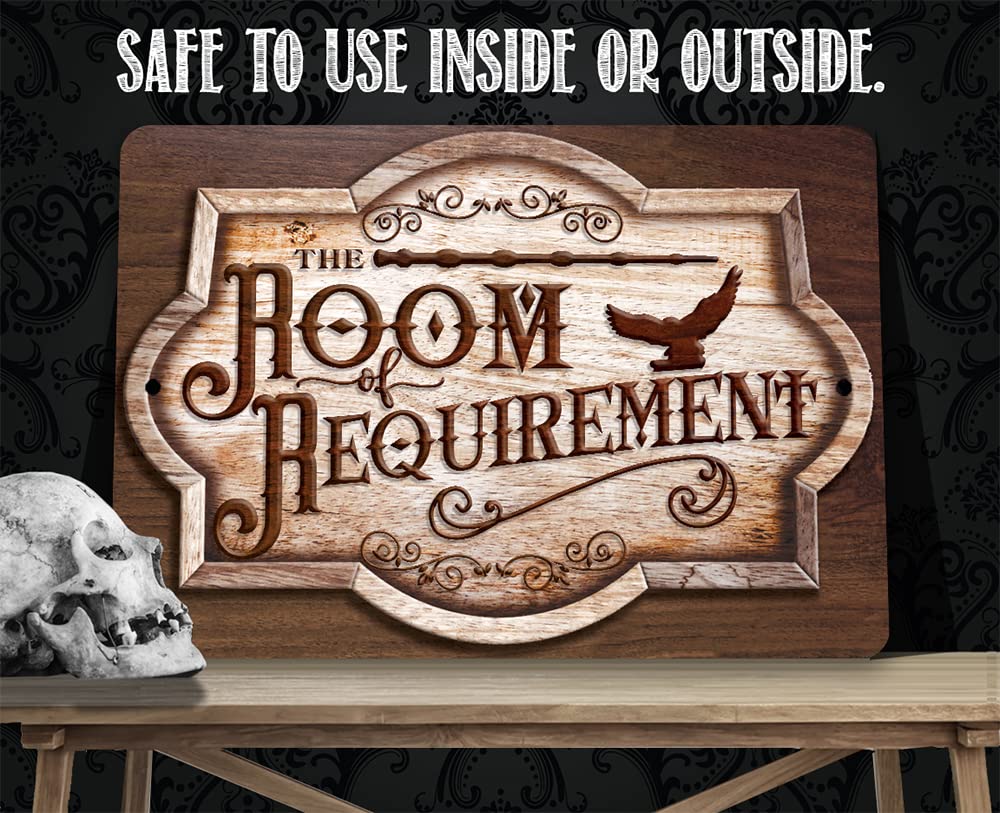The Room Requirement Metal Sign - Durable 8