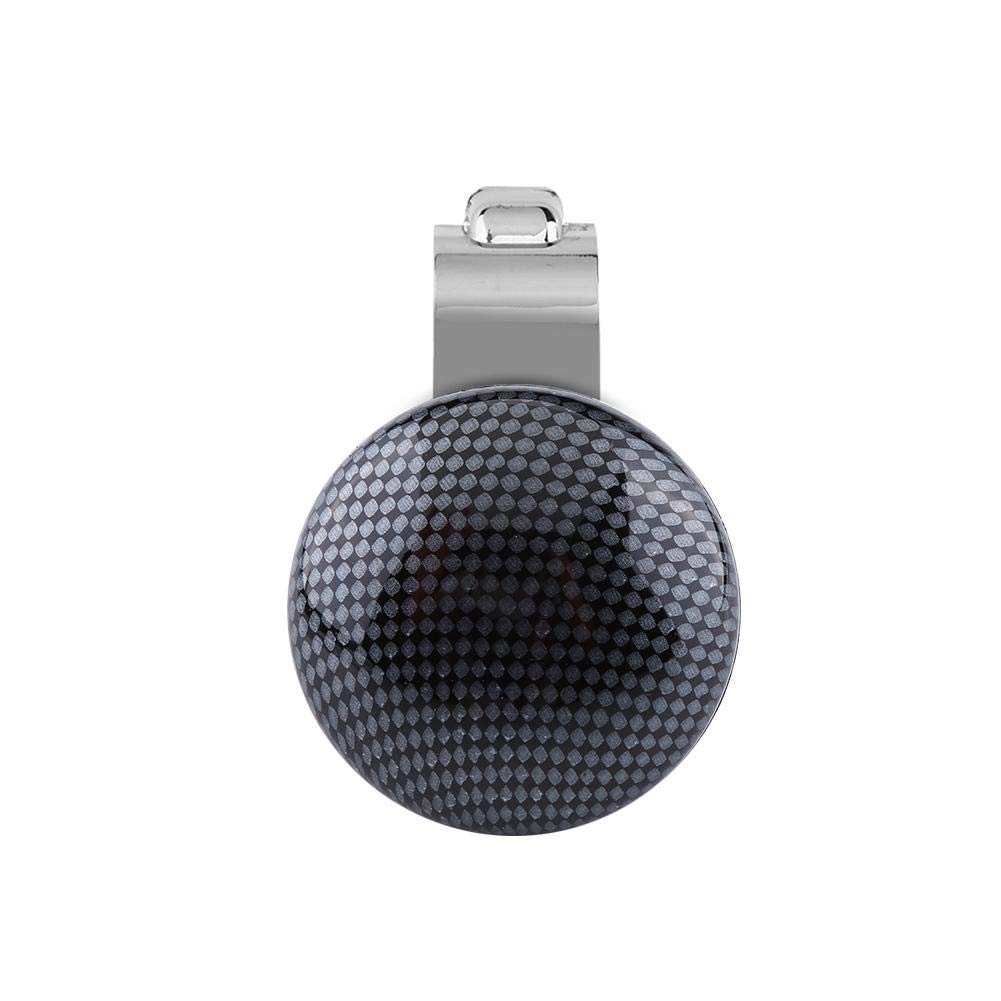 Universal Carbon Fiber Steering Wheel Ball - Car Steering Wheel Knob & Auxiliary Booster Handle for Easy Driving Control | Perfect for Truck, Bus, RV & Heavy-Duty Vehicles