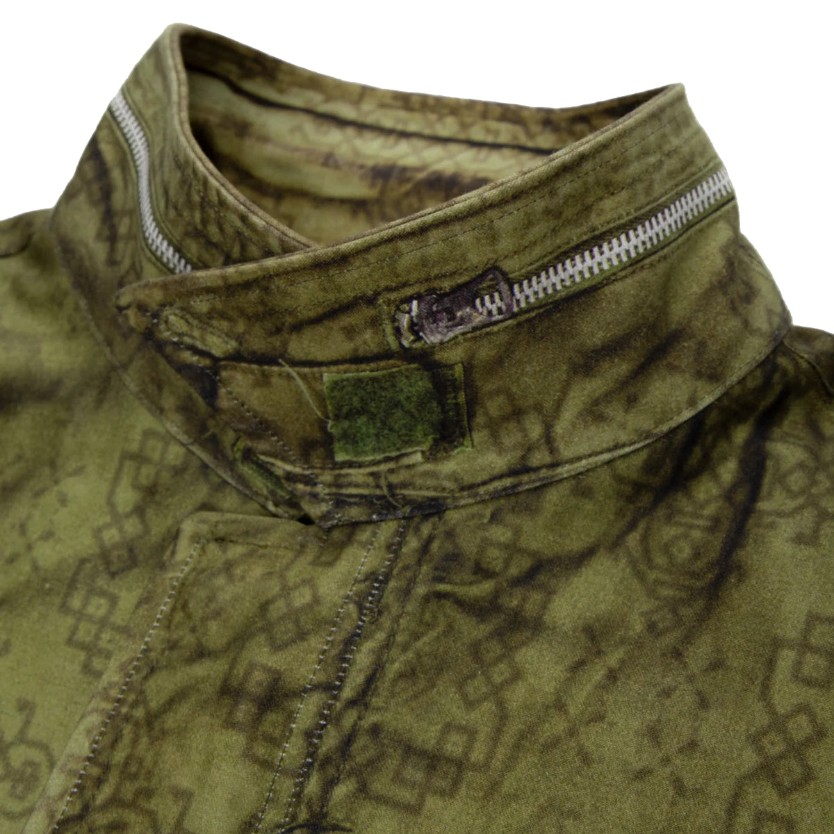 TOLQ Printed M-65 Jacket in Olive Green - Military Style Field Coat for Men, Outdoor Adventure & Casual Wear