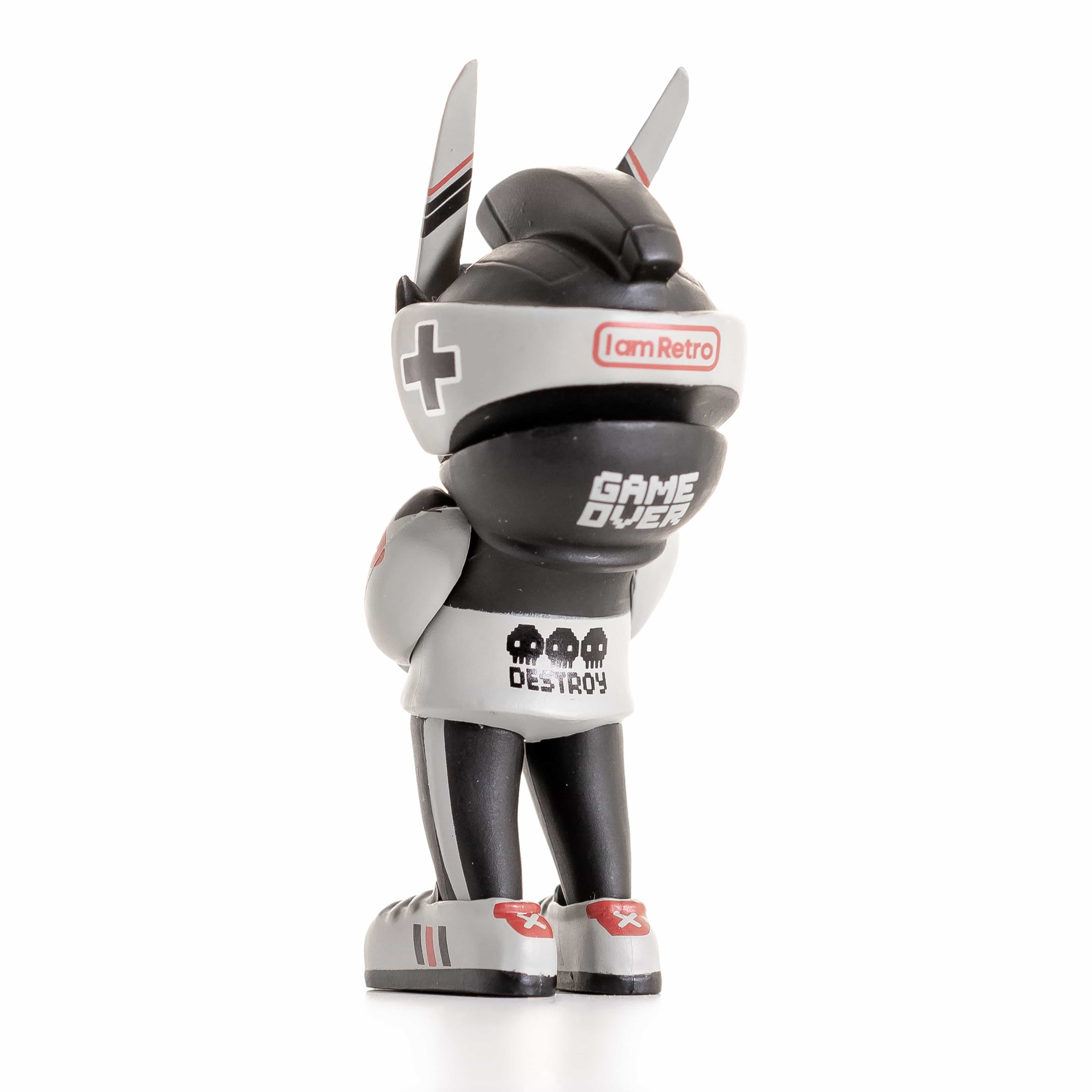 Retro Destroyer Micro TEQ63 Action Figure by Quiccs x Martian Toys x IamRetro - Exclusive Collectible for Display & Home Decor