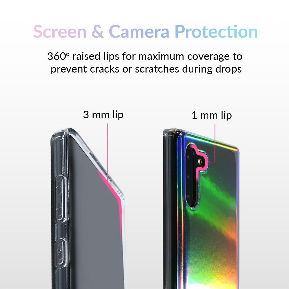 Holo Nebula Samsung Galaxy Phone Case - Protective Cover for Galaxy S21/S22/S23 - Durable Shockproof Slim Design - Perfect for Everyday Use & Travel