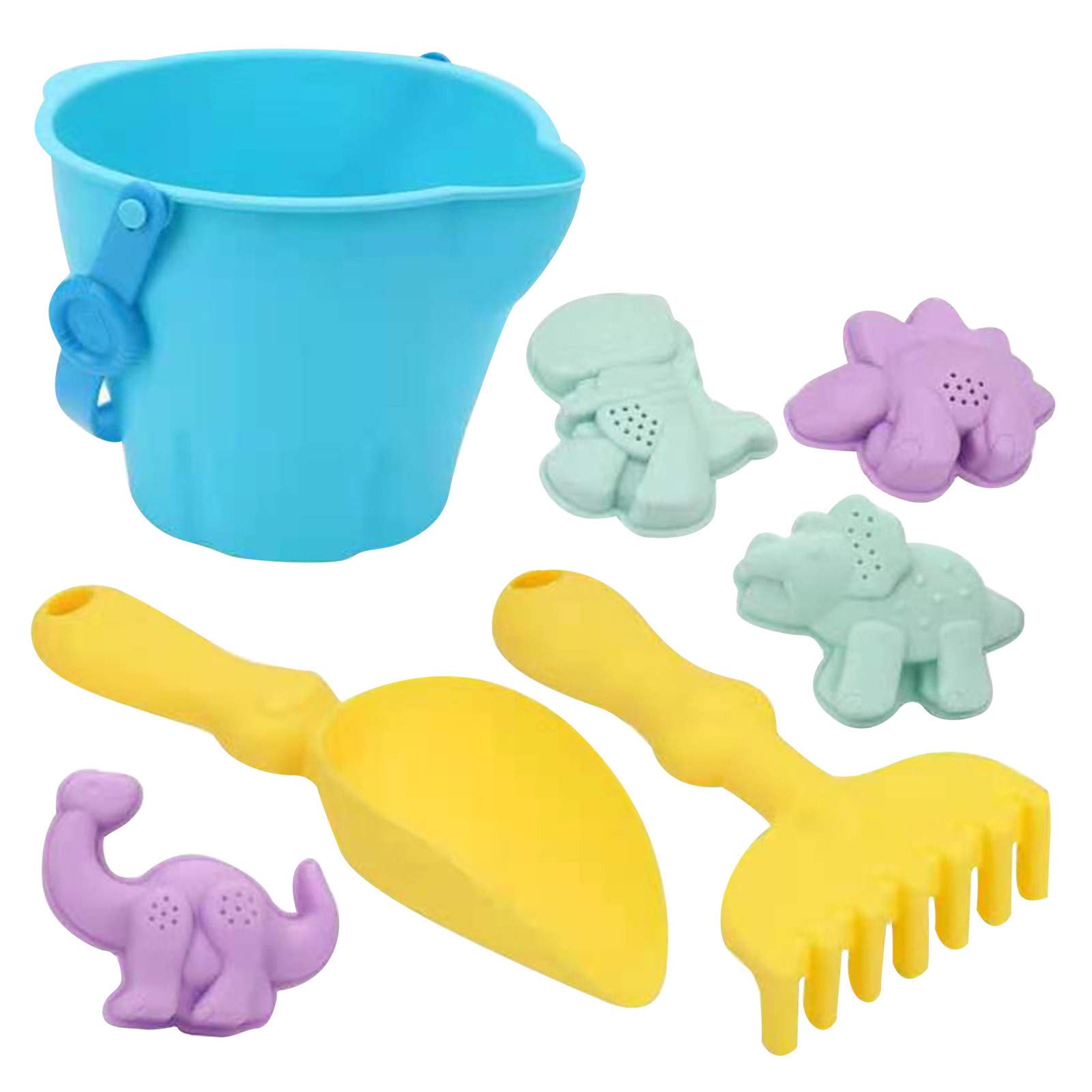 **Muised 7-Piece Beach Toy Sand Set for Toddlers Age 1-4 - Outdoor Sandpit Play Toys for Kids, Summer Beach Accessories & Toddler Gifts - Perfect for Beach Trips, Backyard Play & Poolside Fun**