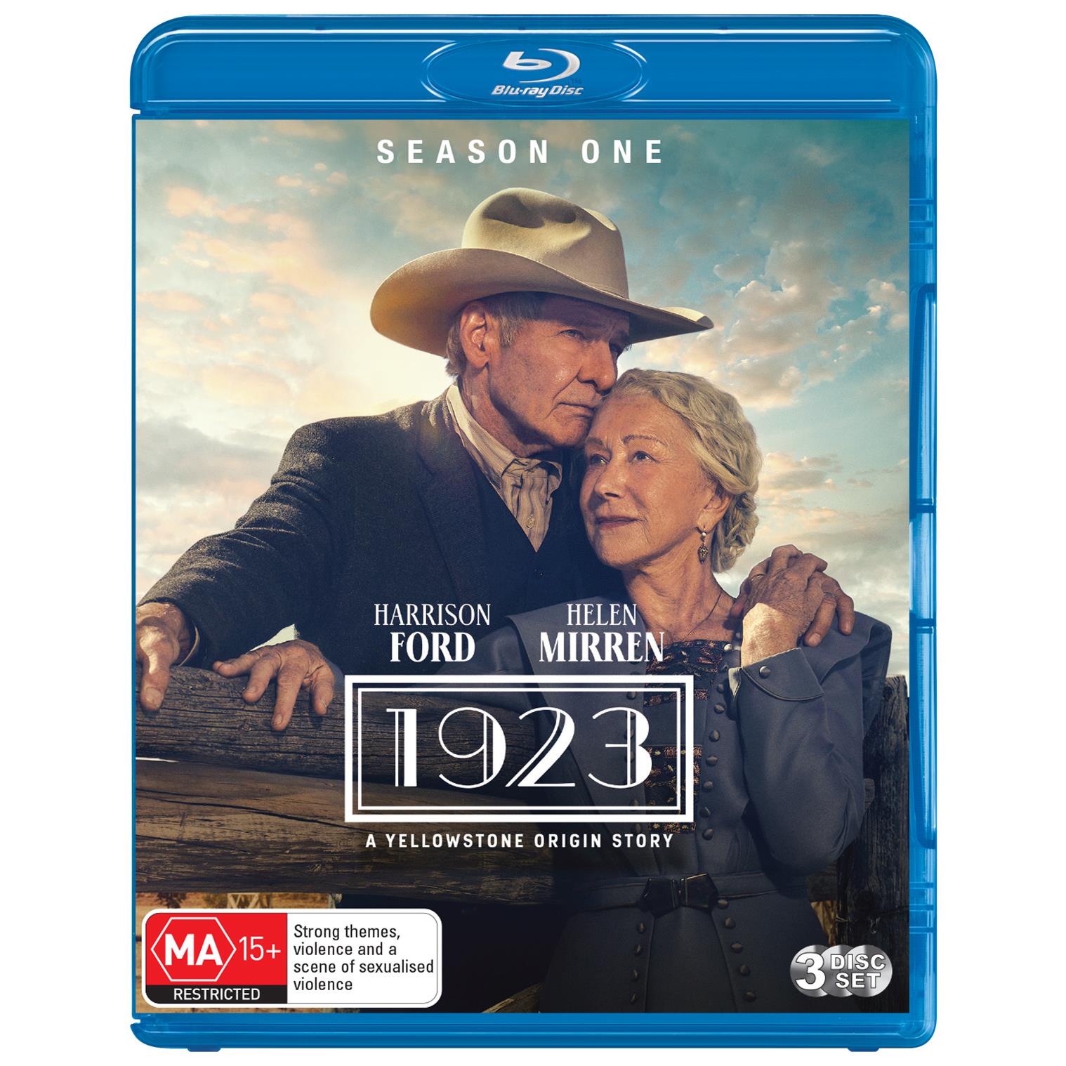 1923: A Yellowstone Origin Story Season 1 | Official DVD/Blu-ray | Western Drama Series | Perfect for Yellowstone Fans & Western Lovers | Great for Home Entertainment & Gift Giving
