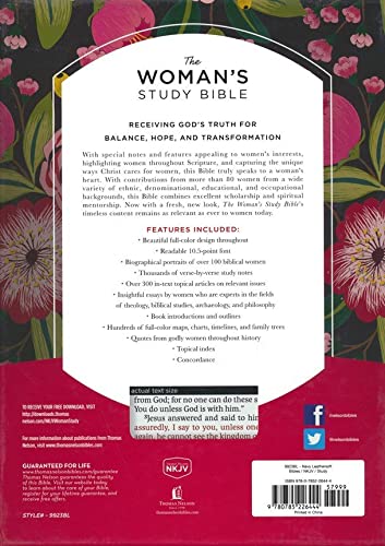 Custom NKJV Women's Study Bible - Personalized Blue Leathersoft Gift for Baptisms & Birthdays - Perfect for Bible Study & Worship