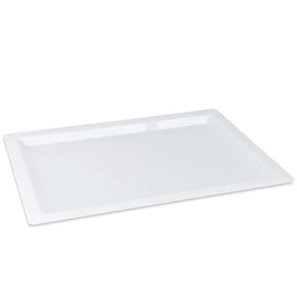 11.5 x 16.5 Inch White Rectangular Serving Tray - 1 Count - Perfect for Parties, Dining, and Home Decor