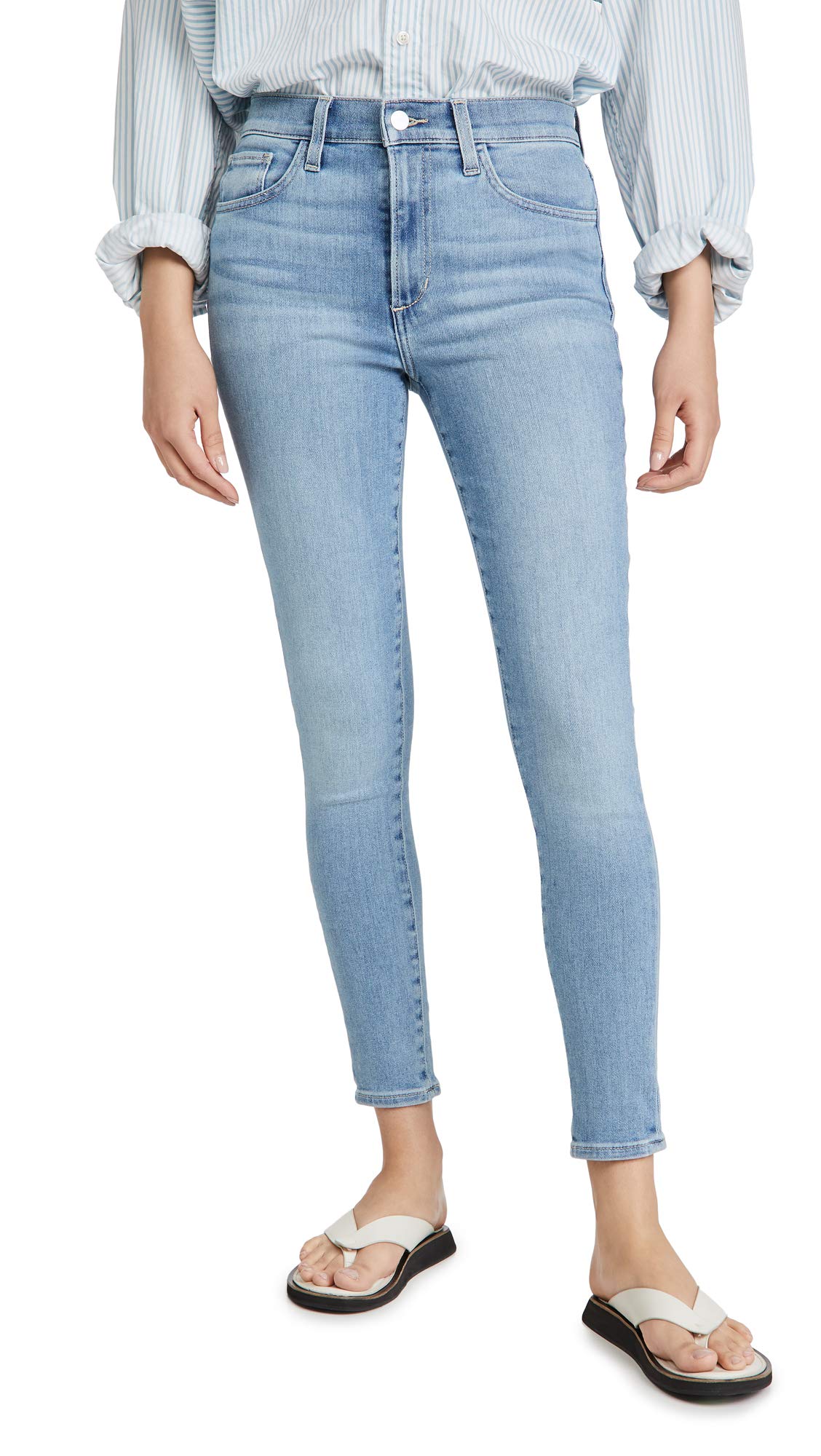 Joe's Jeans Women's The Charlie Ankle Jeans - High Waist Skinny Stretch Denim Pants for Casual Wear & Night Out