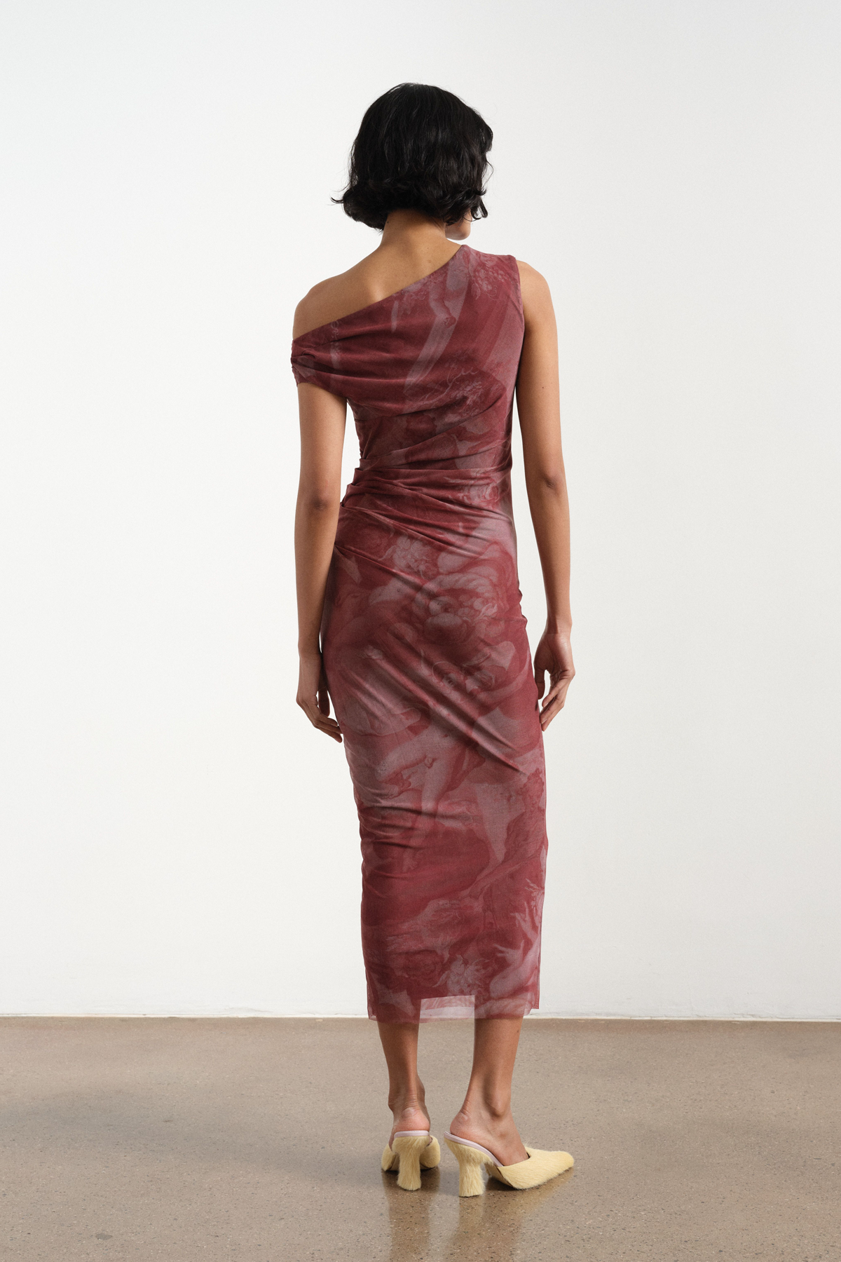 Vivian Floral Print Midi Dress for Women - Elegant Summer Casual & Party Wear - Perfect for Weddings, Dates, and Office Outfits