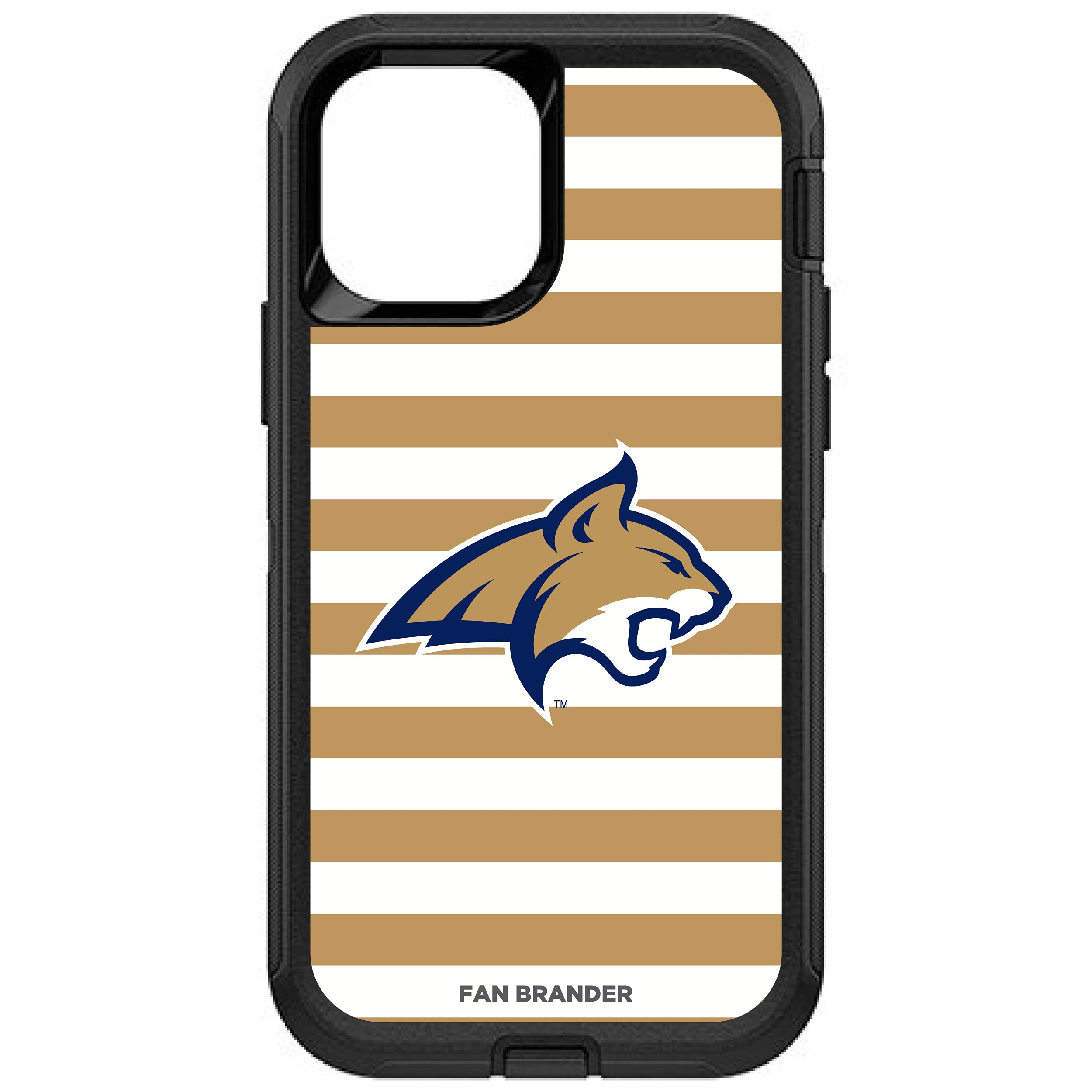 NCAA OtterBox Defender iPhone Case with Stripes - Durable Protection for Sports Fans