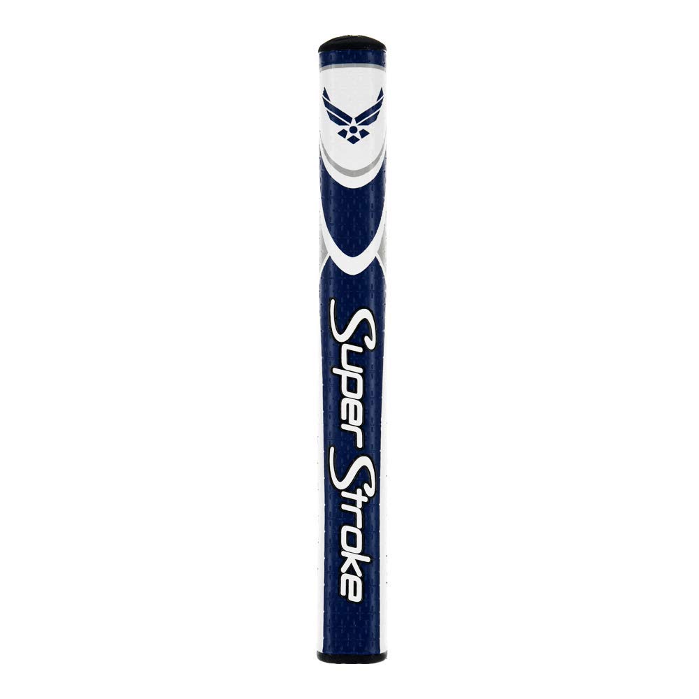 SuperStroke Military Golf Putter Grip Mid Slim 2.0 - Cross-Traction Texture, Oversized Profile for Consistent Stroke, Non-Slip Grip - Perfect for Precision Putting on the Green