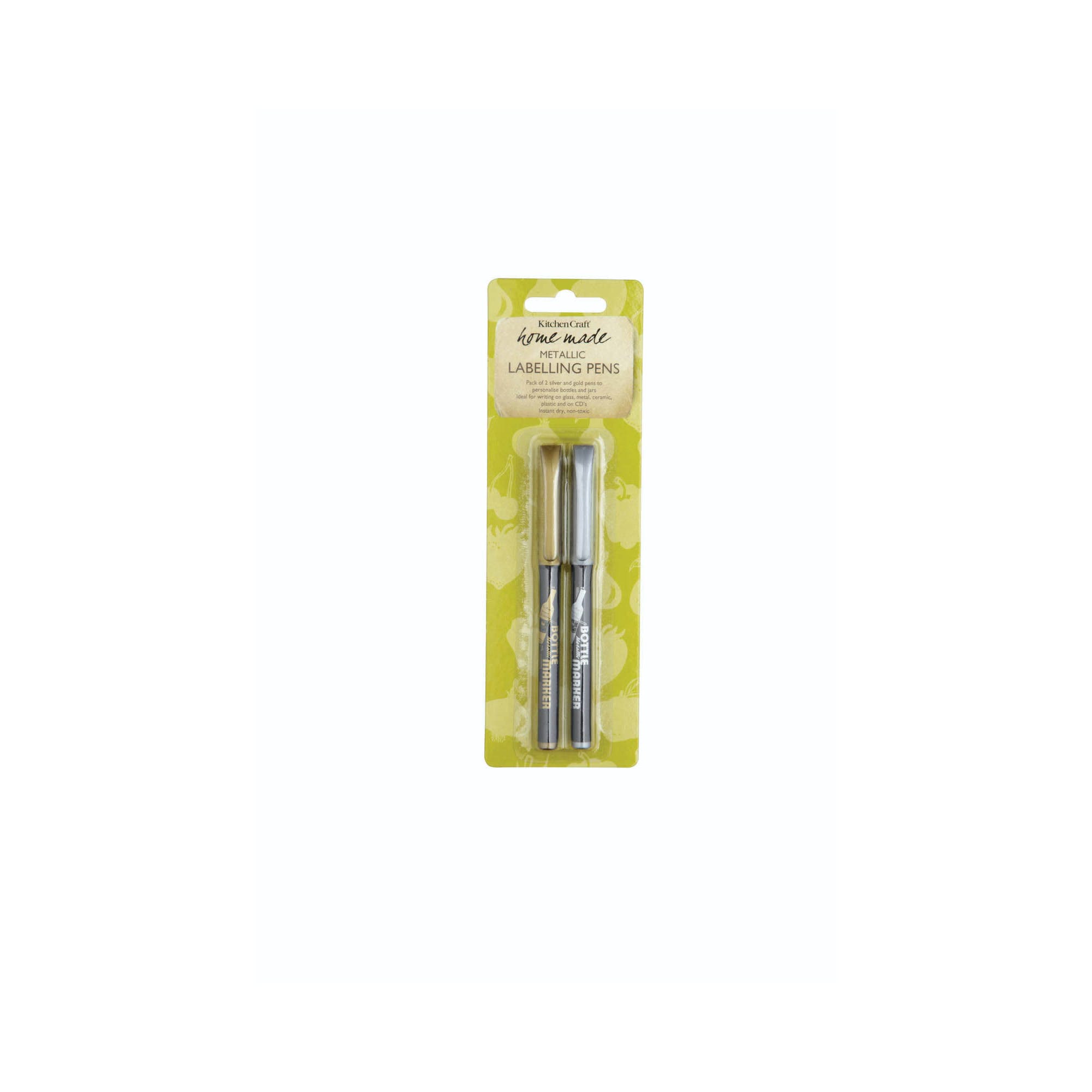 Premium Labeling Pen Set of 2 - Waterproof & Fade-Resistant Markers for Organizing, Crafting & Office Use